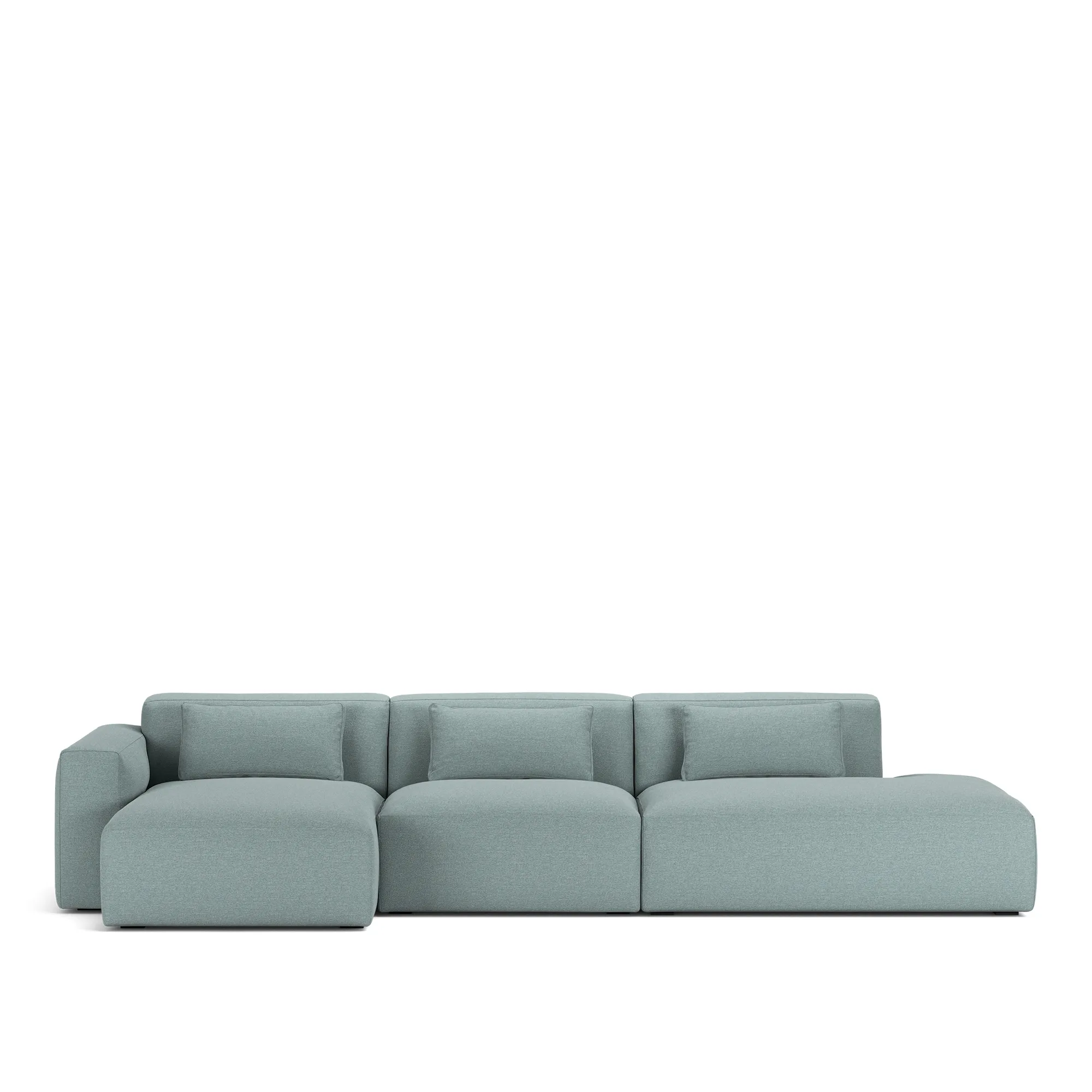 Brick 3-seters sofa sjeselong åpen ende høyre - 9
