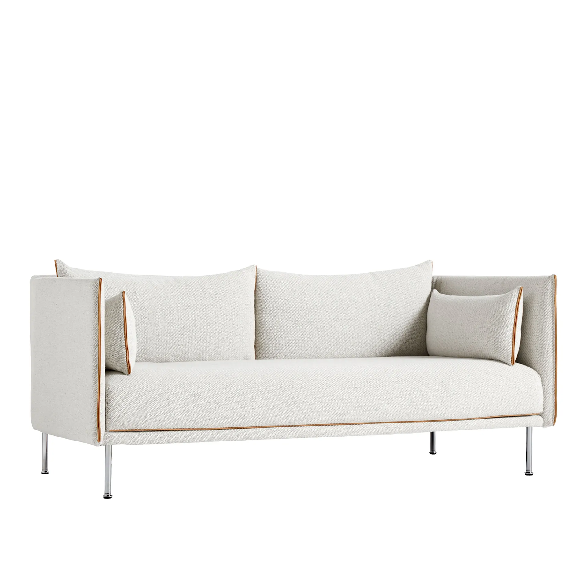 Silhouette 2-seters sofa Cognac Piping/Black - HAY - GamFratesi - NO GA