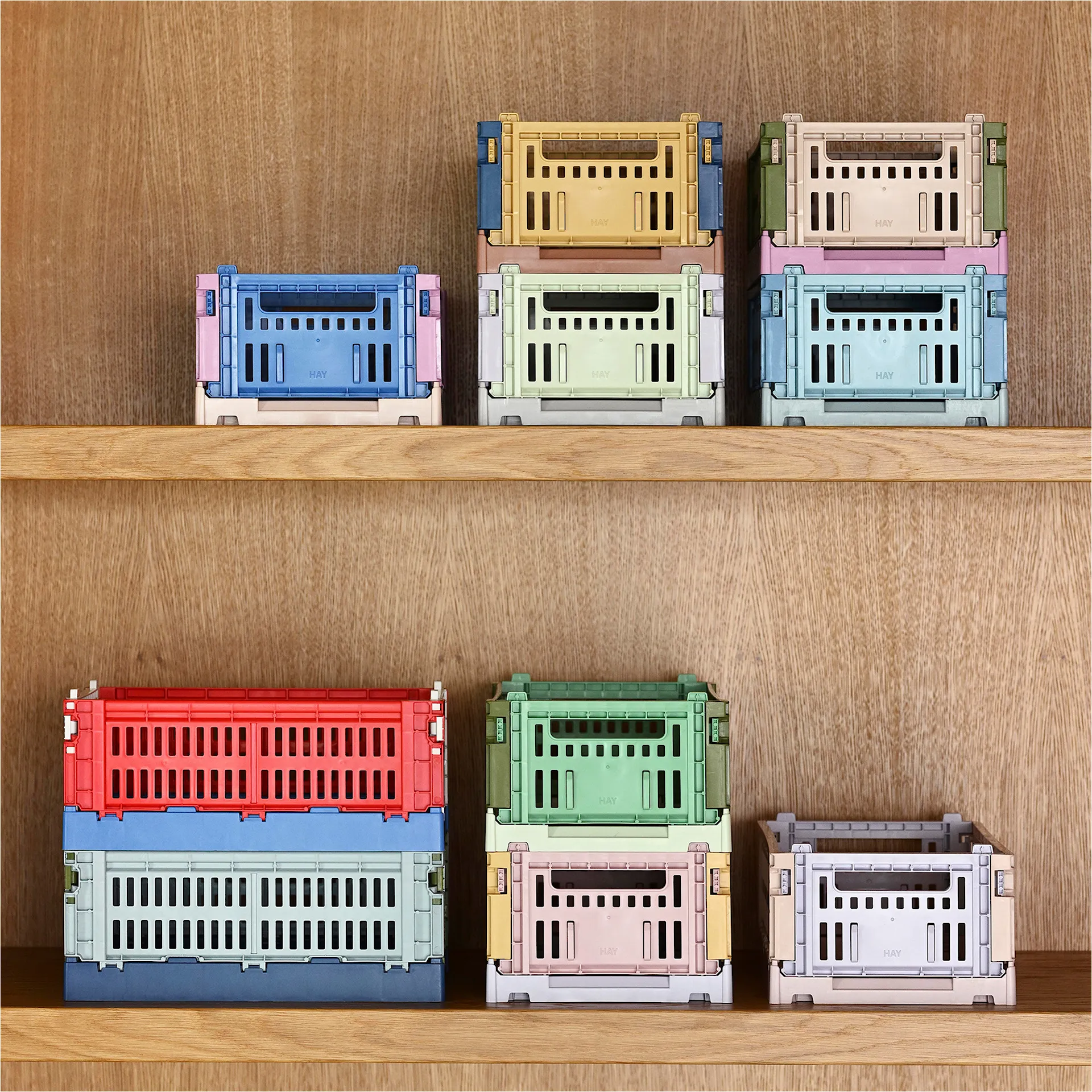 HAY Color Crates oppbevaringsboks Small - HAY - NO GA