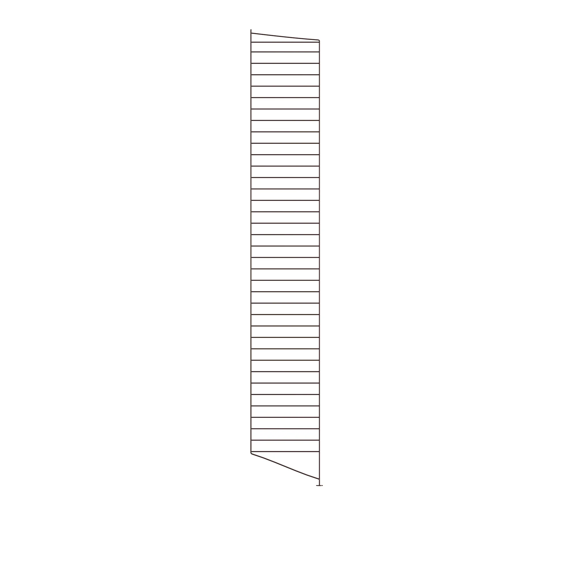 Gulvgavl 200 x 30 cm 1-pakning - 1