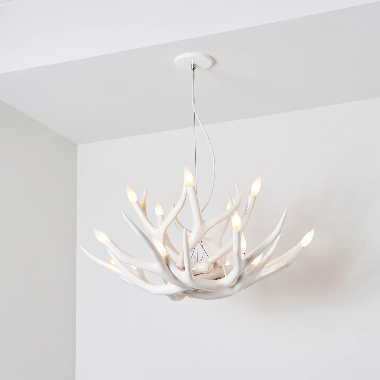 Superordinate Chandelier 10 Antlers