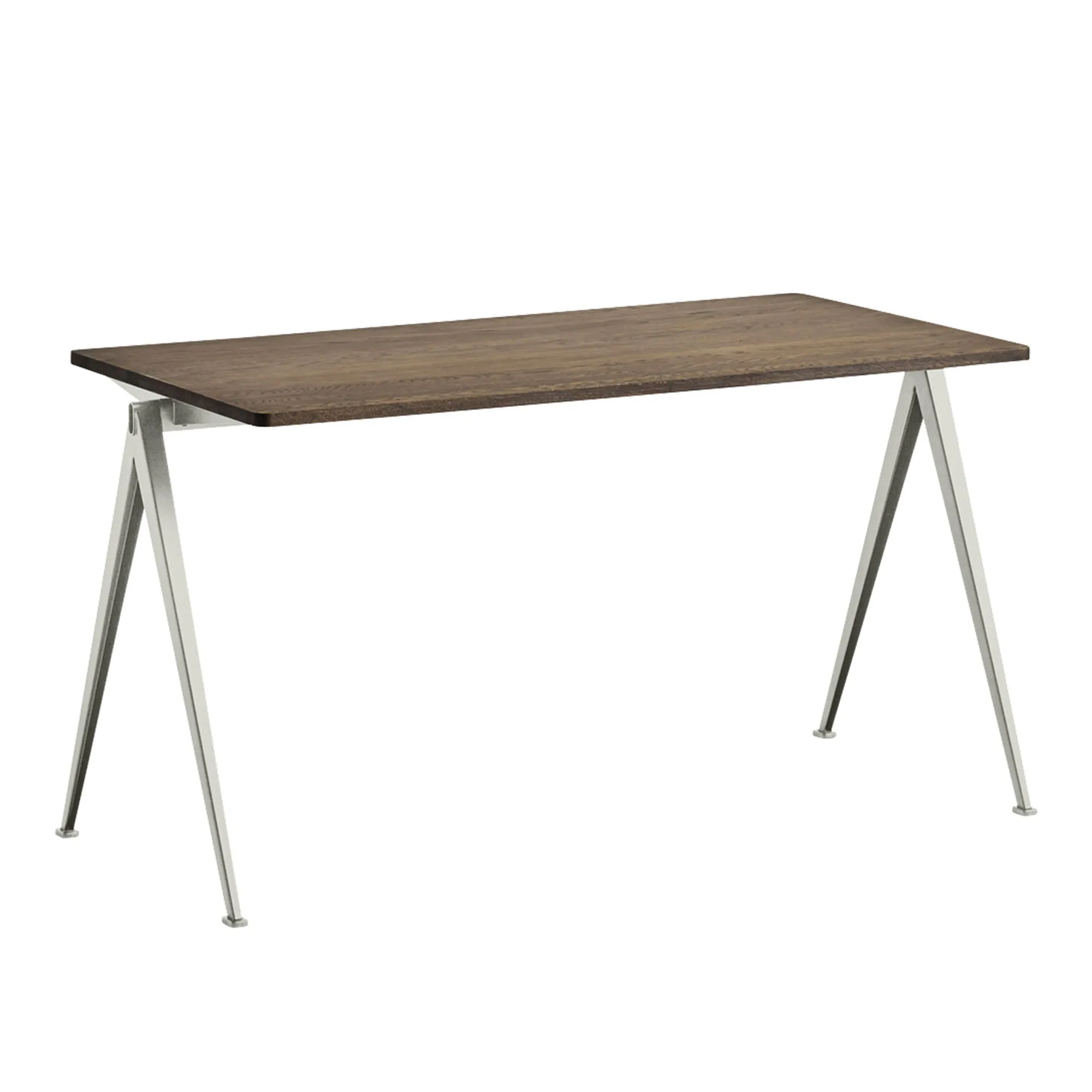 Pyramid 01 table 65x140 cm beige powder coated steel - 1