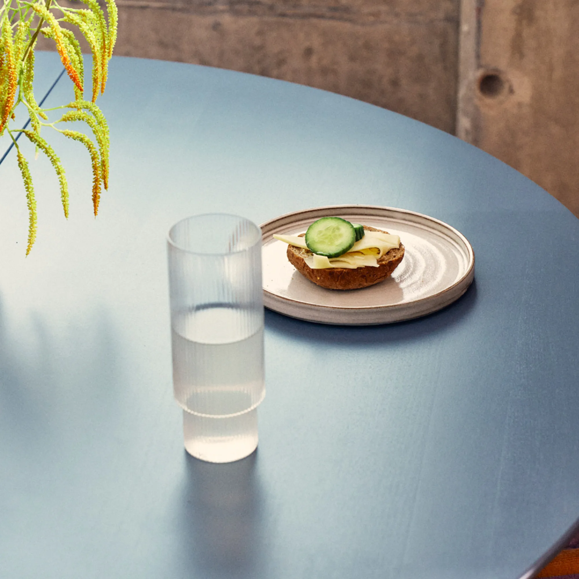 Carl spisebord Ø115 cm med ileggsplate - 4