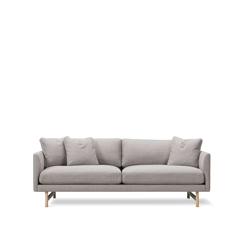 Calmo 2-seters sofa lakkert eik