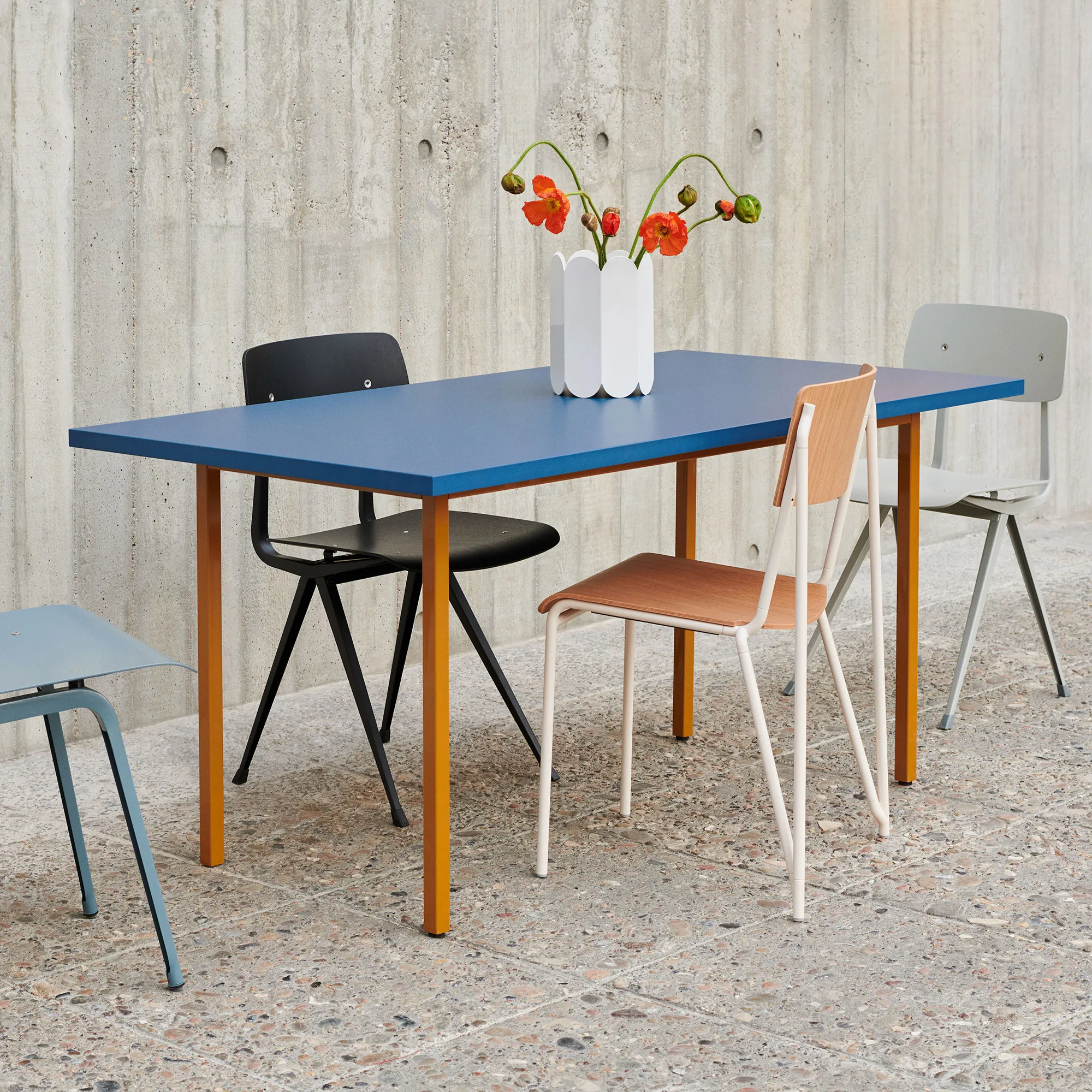 Two-Colour spisebord 240 cm - 9
