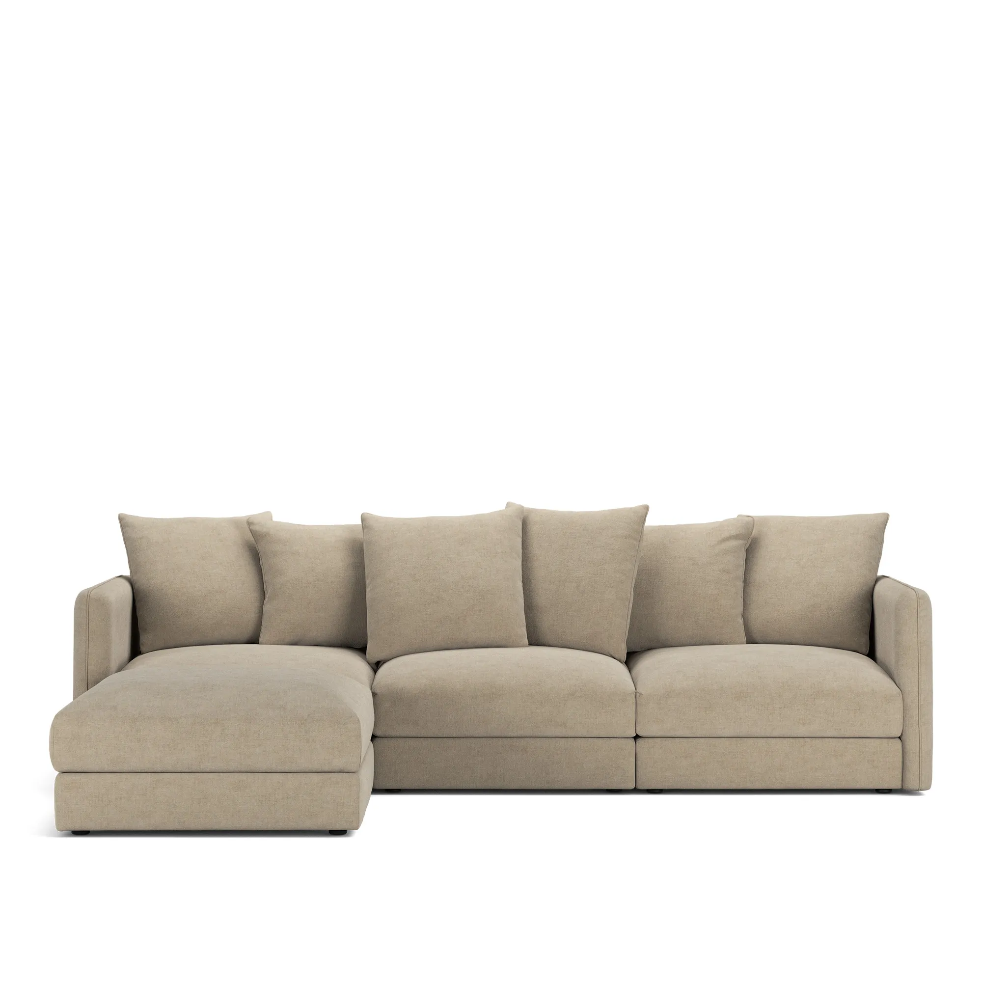 Pavarotti 01 3-seters sofa med fotskammel - 1