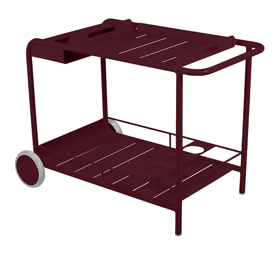 Luxembourg Side Bar /Trolley - Black Cherry