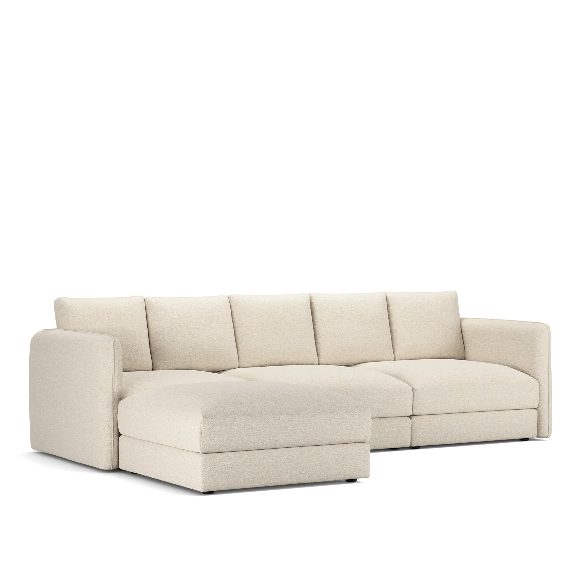 Pavarotti 02 3-seters sofa med fotskammel - 4