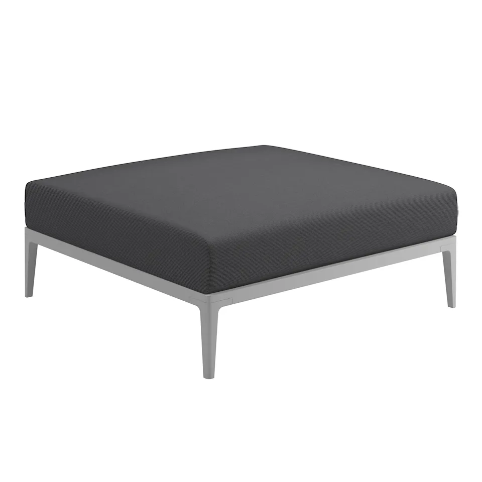 Grid Lounge Ottoman