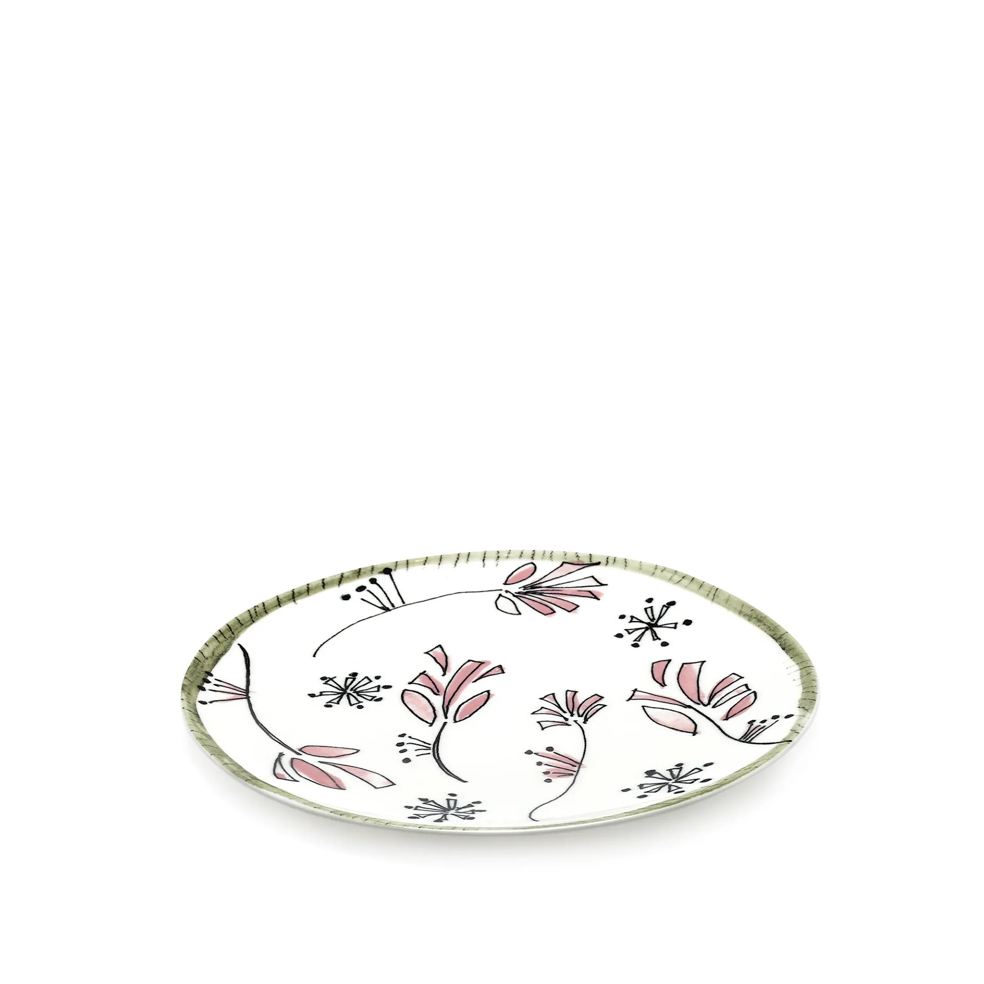 Plate S Fiore Rosa - Set of 2 - Serax - NO GA