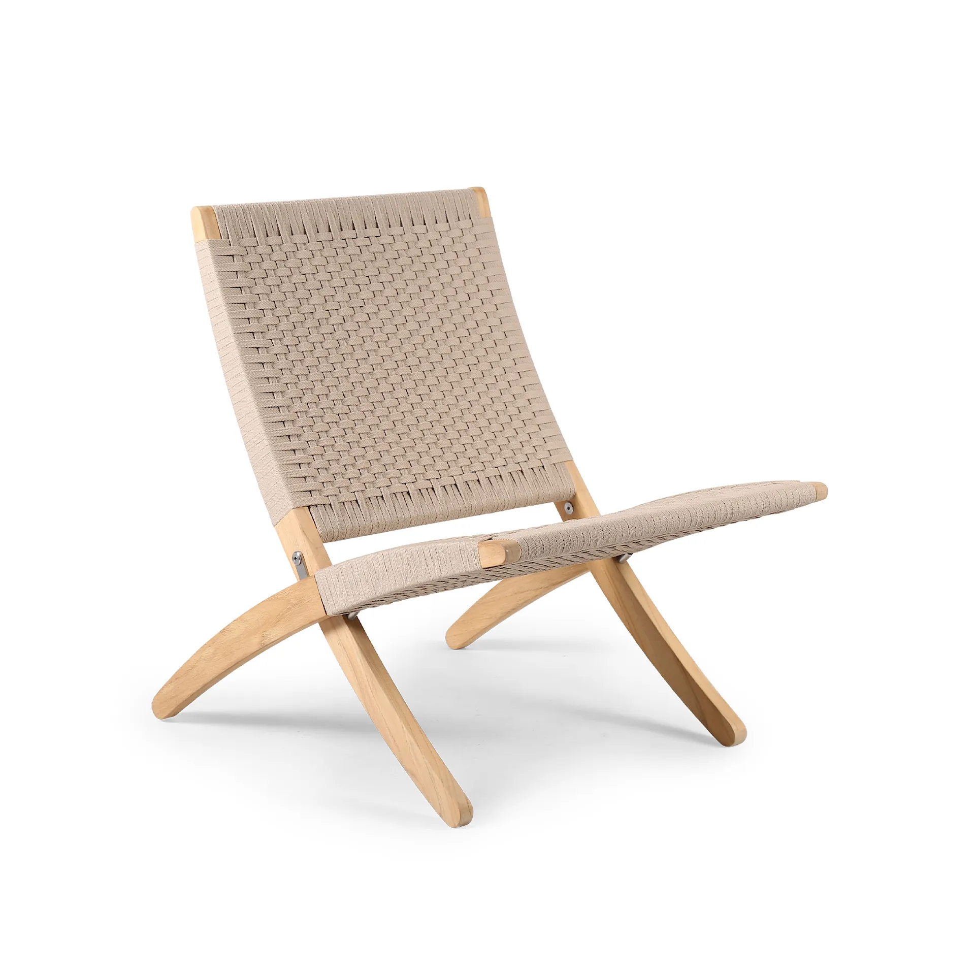 MG501 Outdoor Cuba Chair, Ubehandlet teak/Charcoal 1402 - Carl Hansen - NO GA