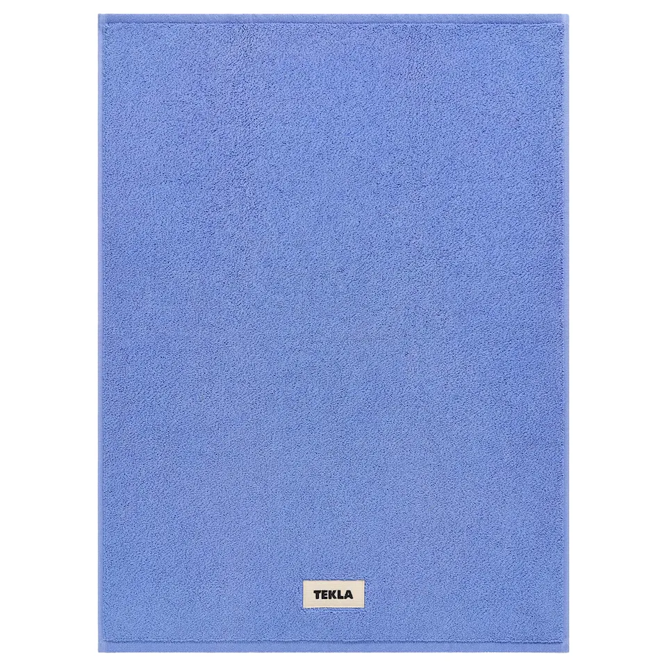 Terry Solid Clear Blue baderomsteppe 50 x 70 cm