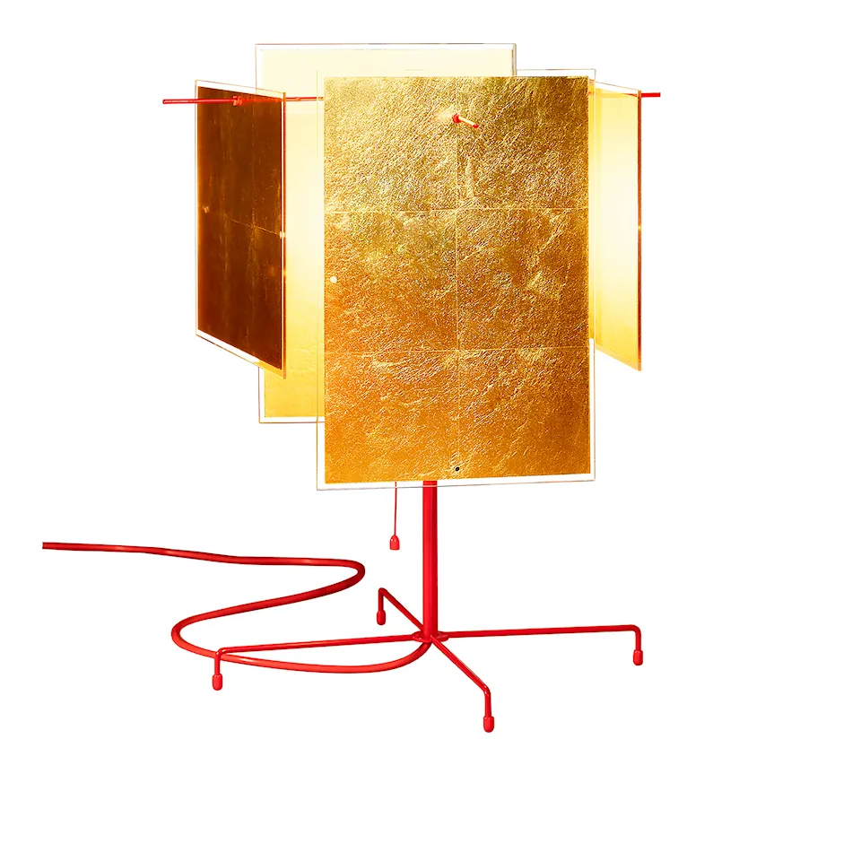24 Karat Blue T bordlampe