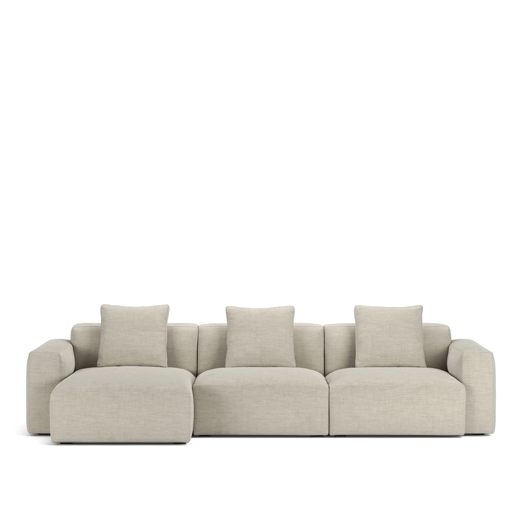 Brick 3-seters sofa sjeselong venstre - 10