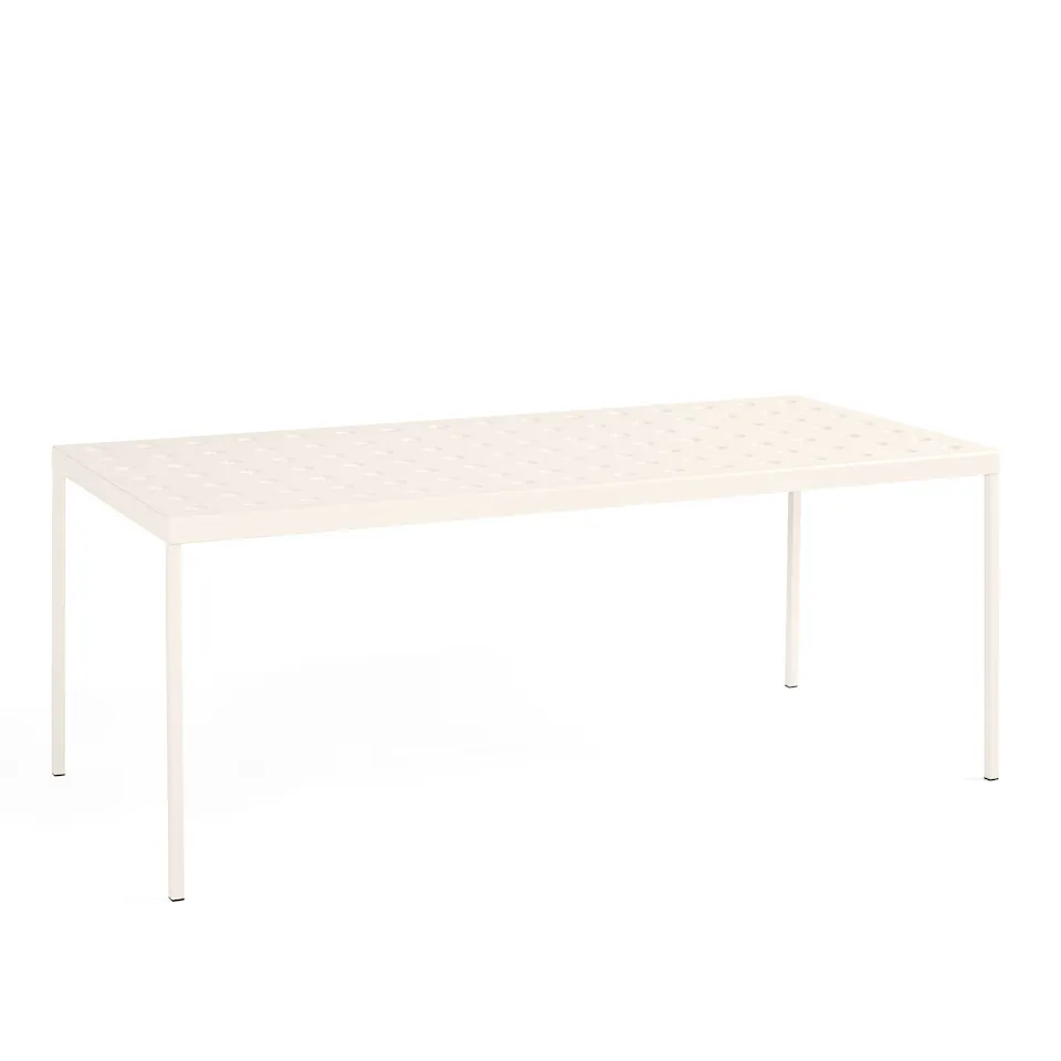 Balcony Table L190xW87xH74 - Chalk beige