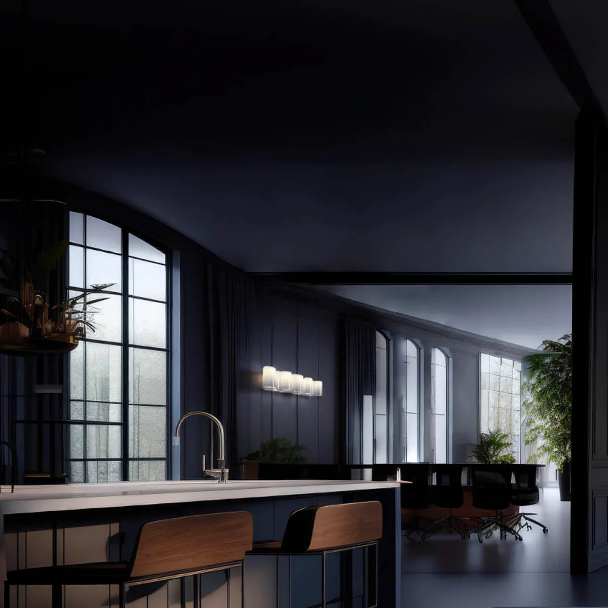 Honey 72 Phase-Cut vegglampe - 3