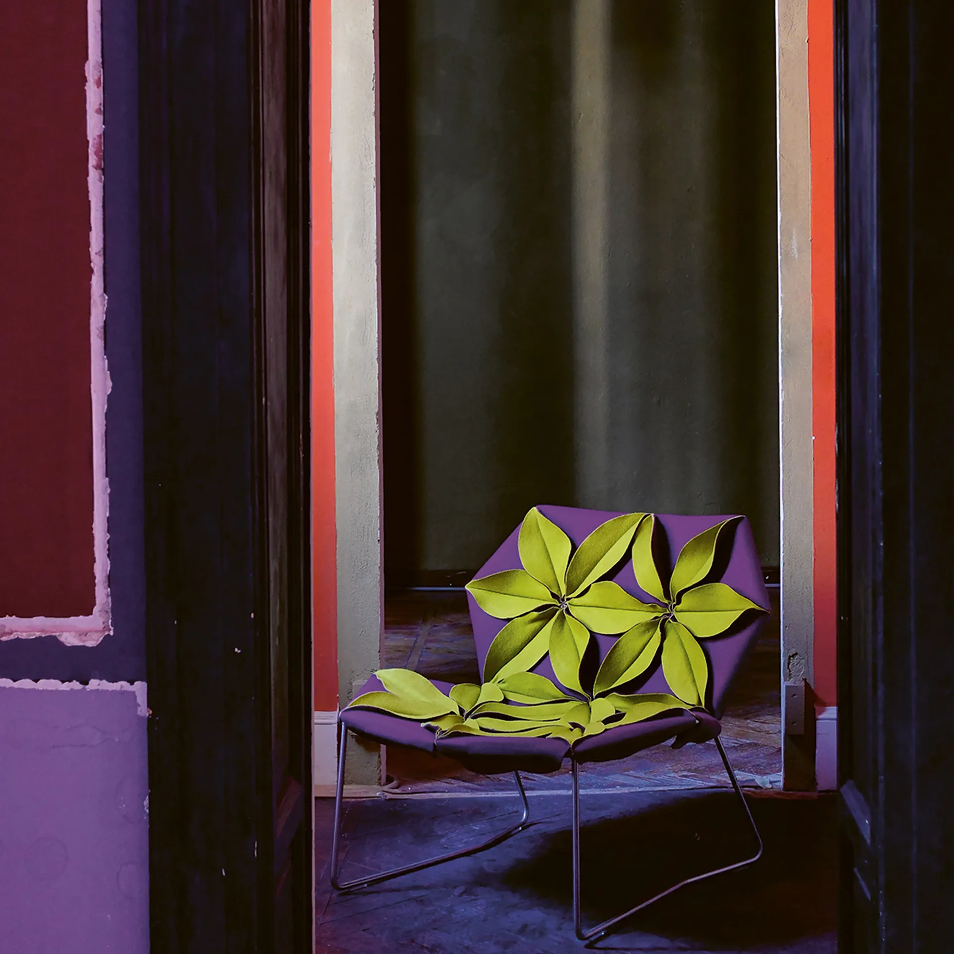 Antibodi Armchair With Flowers - Moroso - Patricia Urquiola - NO GA