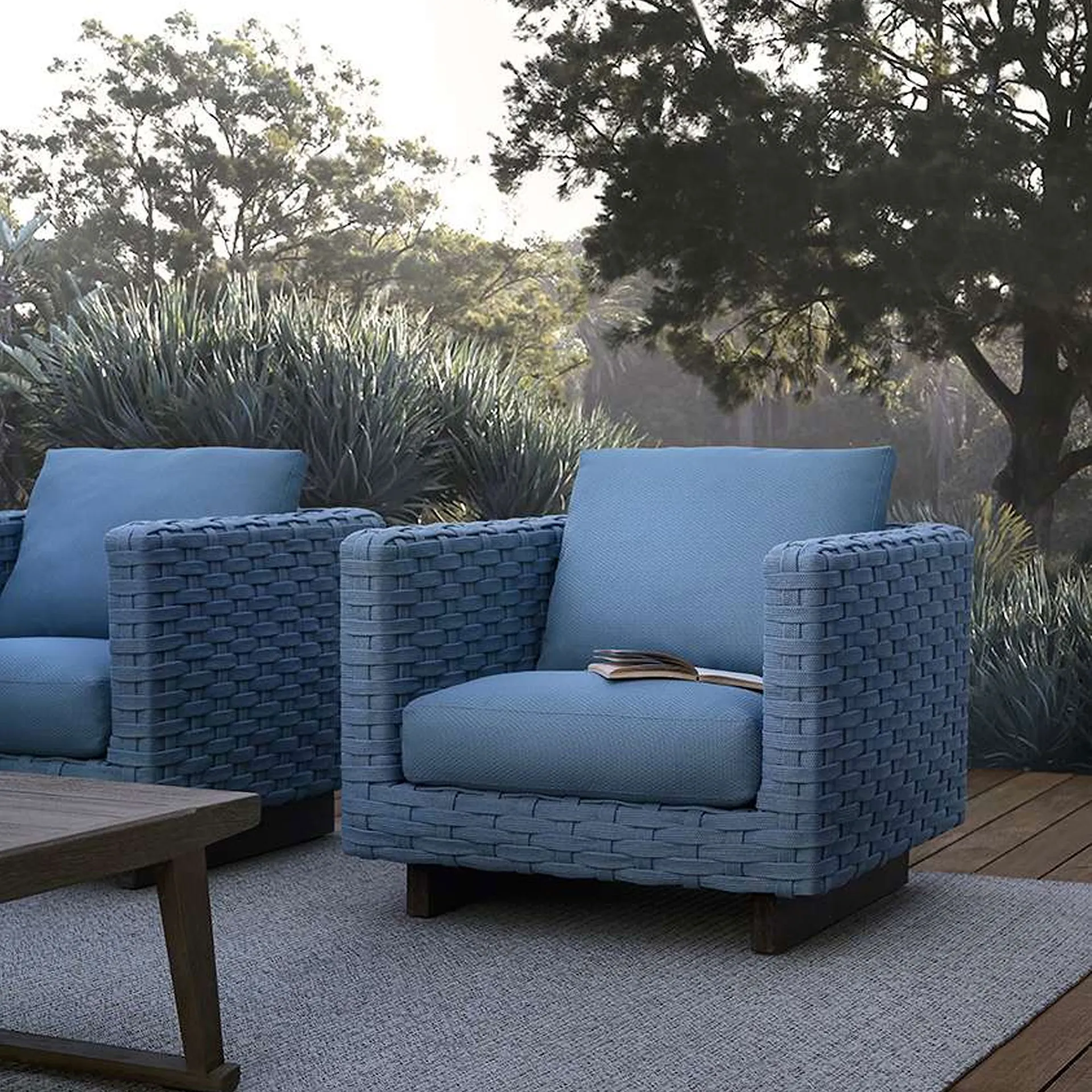 Ray Outdoor Fabric Armchair - B&B Italia - Antonio Citterio - NO GA