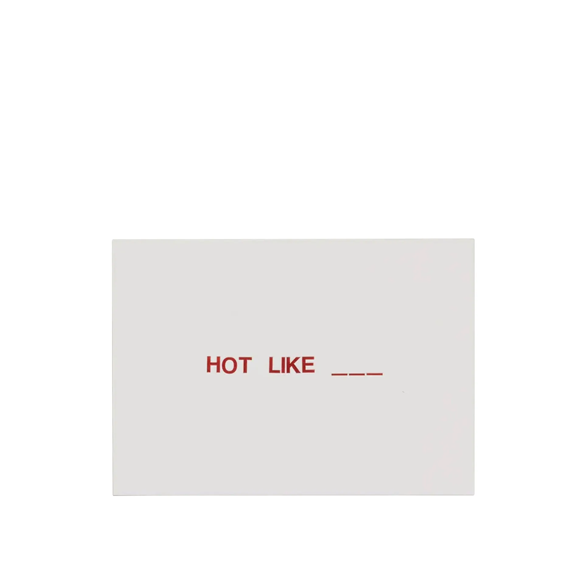 Underscore card - Hot like you - Dotsy - NO GA