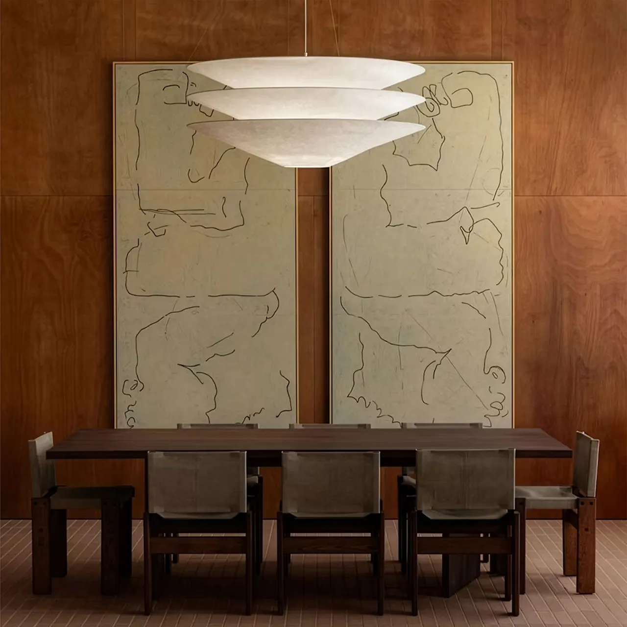 Floatation taklampe