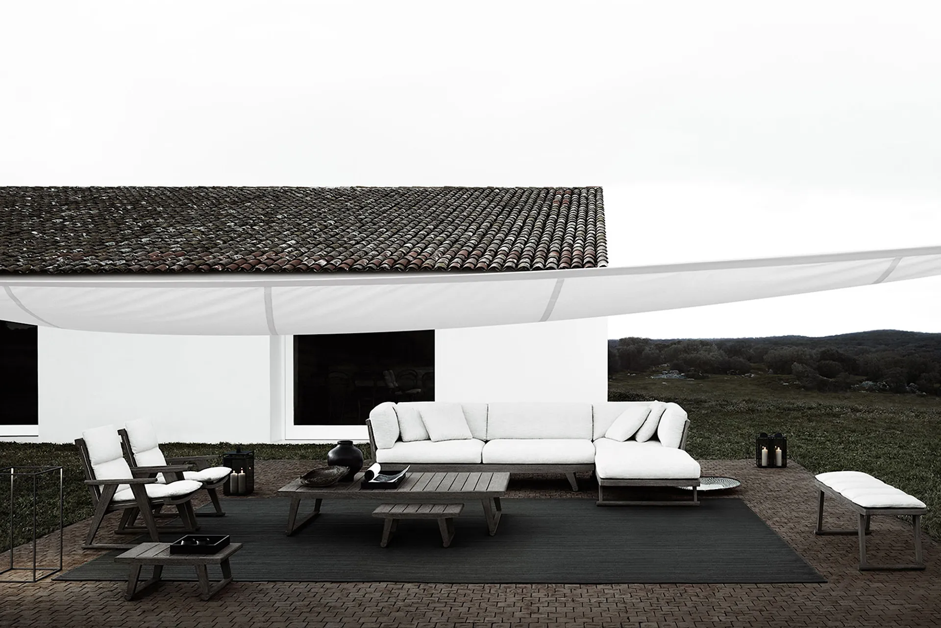 Gio Outdoor Bench - B&B Italia - Antonio Citterio - NO GA