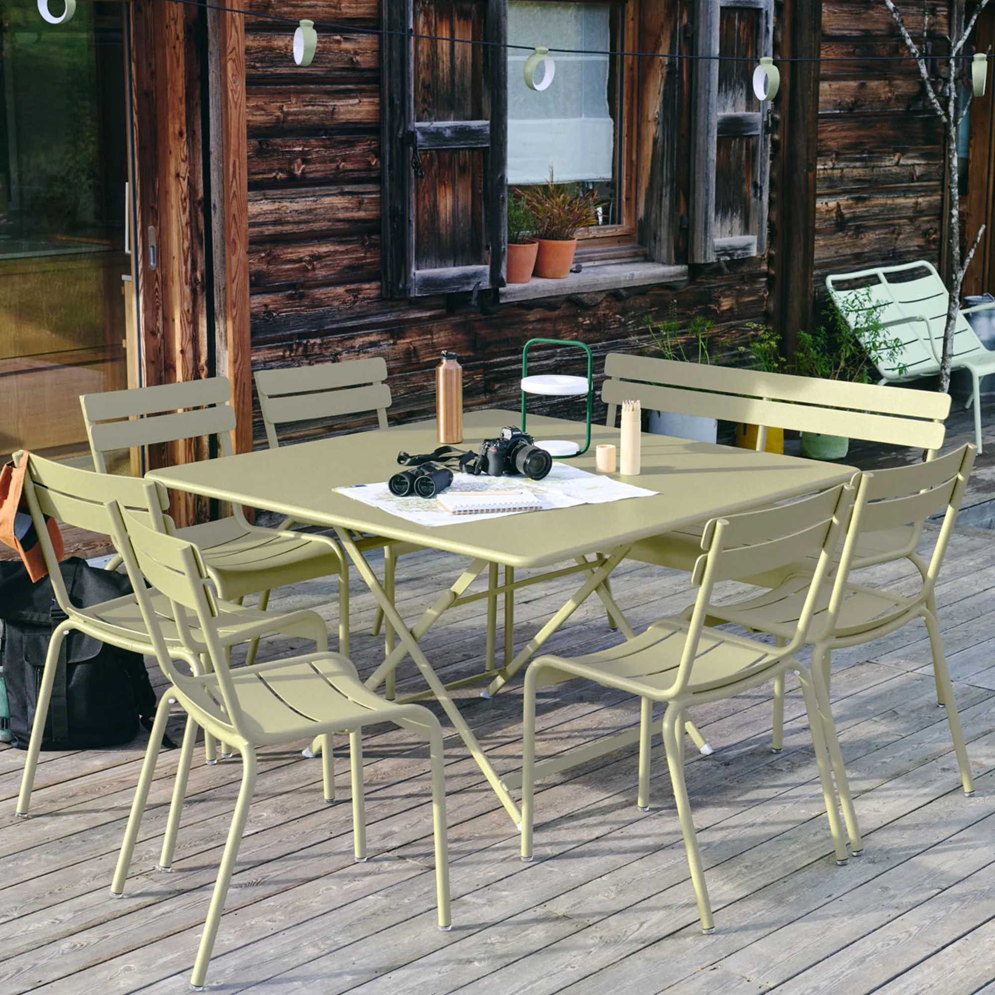 Luxembourg utendørs spisestuestol - 2