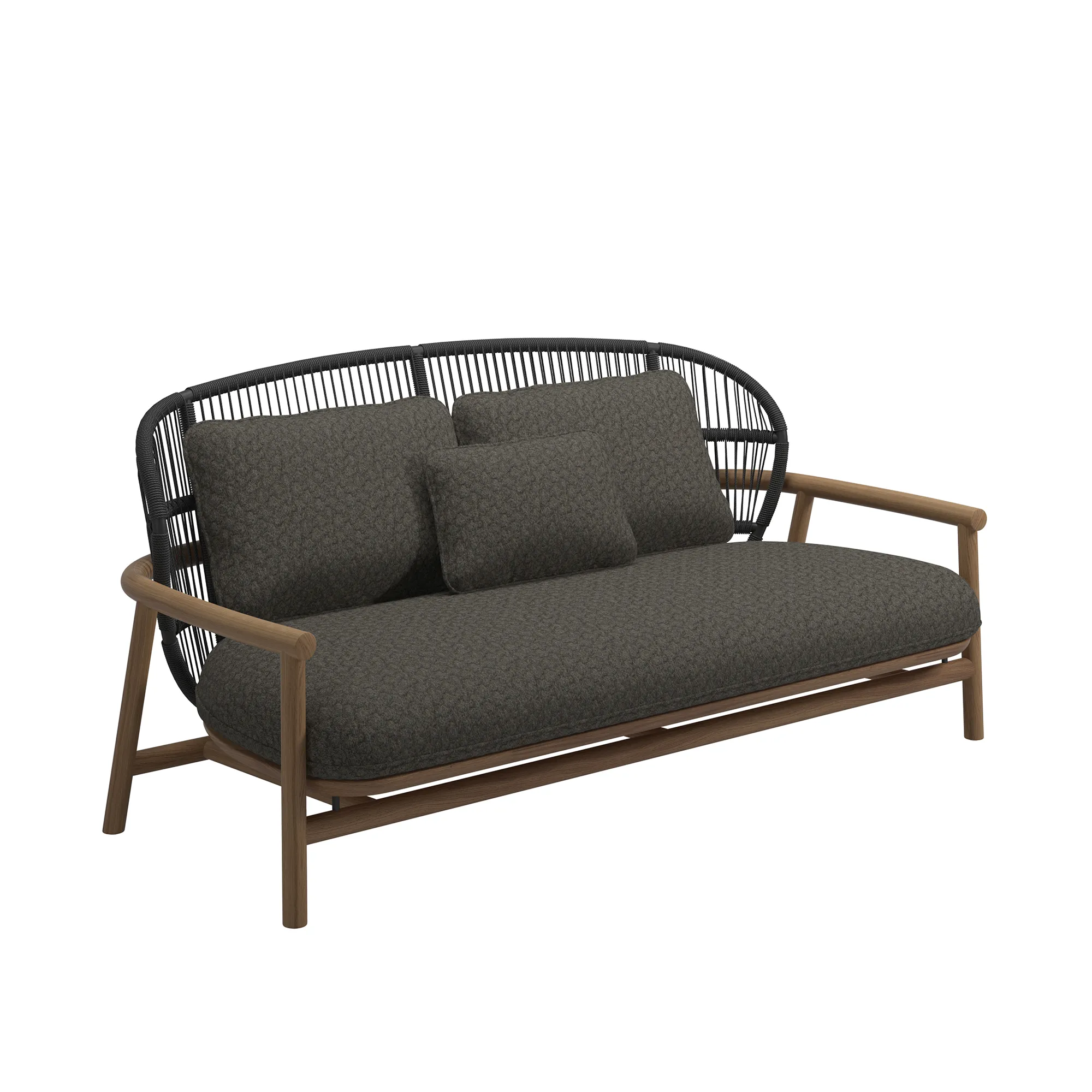 Fern Low Back 2-Seater Sofa - 1