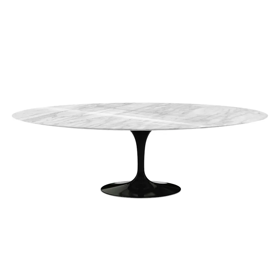 Saarinen Oval spisebord 244 cm Black
