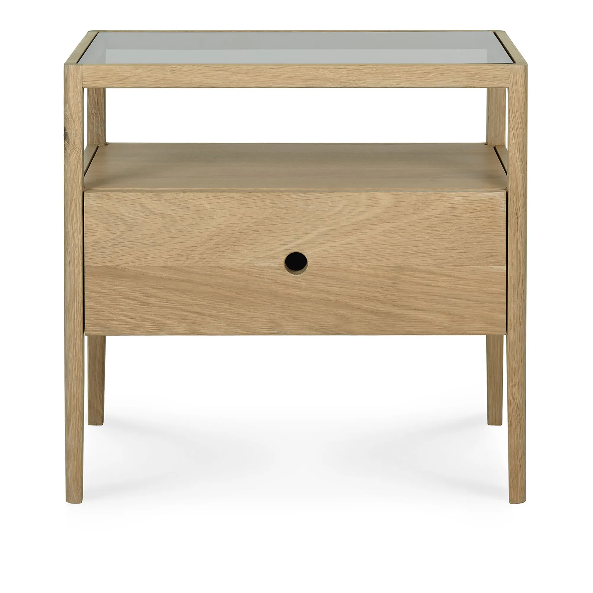 Spindle Bedside Table - 1