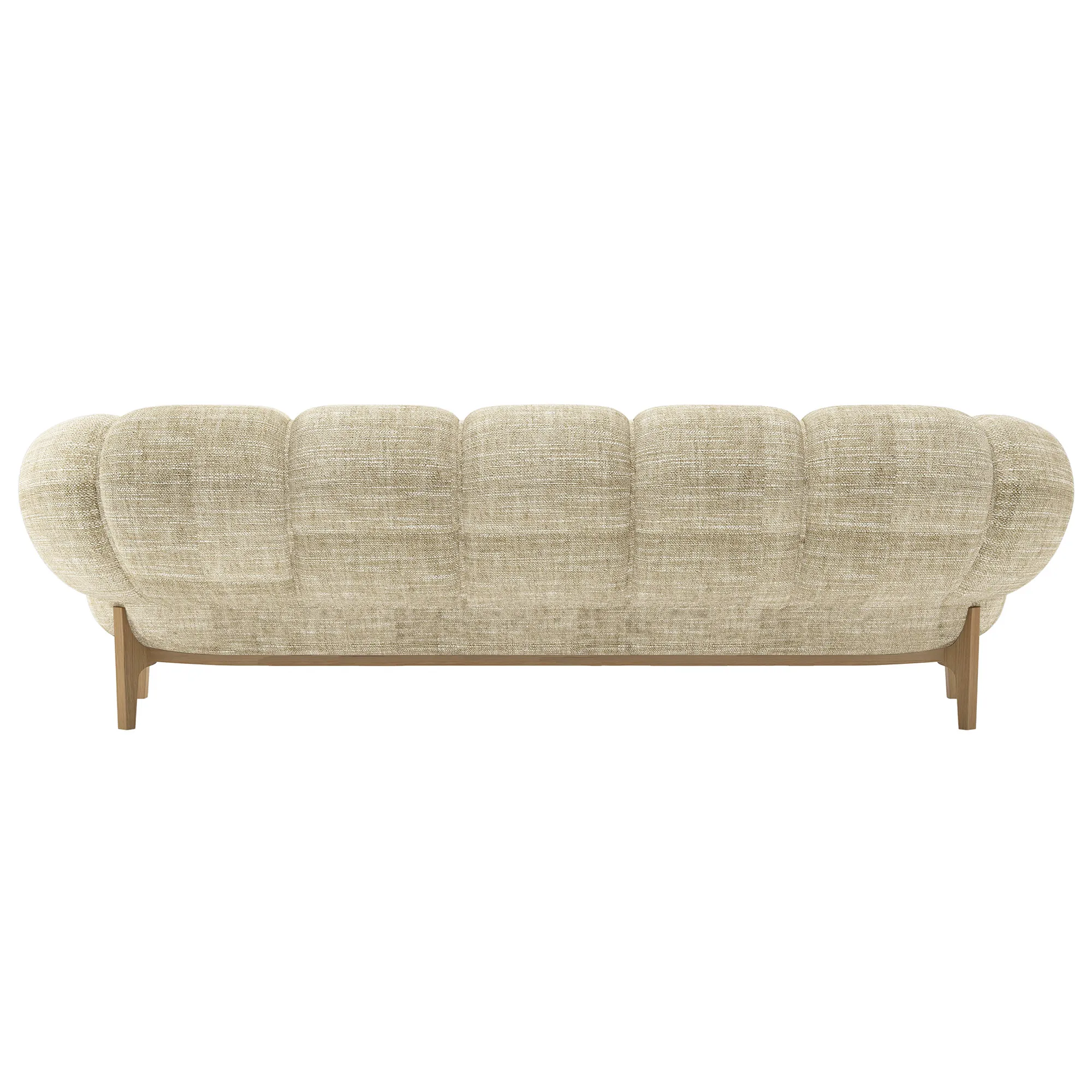 Croissant 3-seters sofa eik - 3