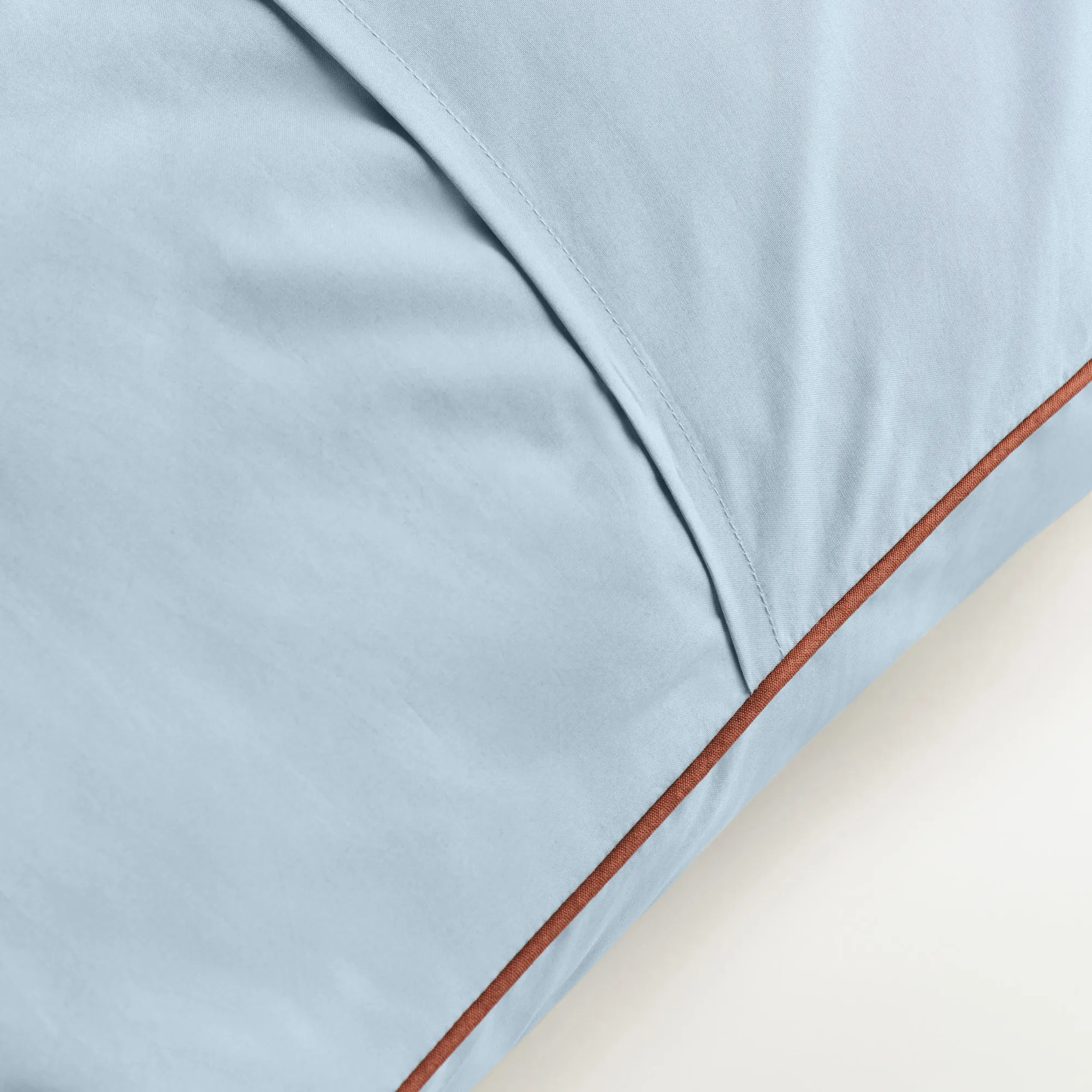 Percale Shirt Blue/Red sengetøysett - 6