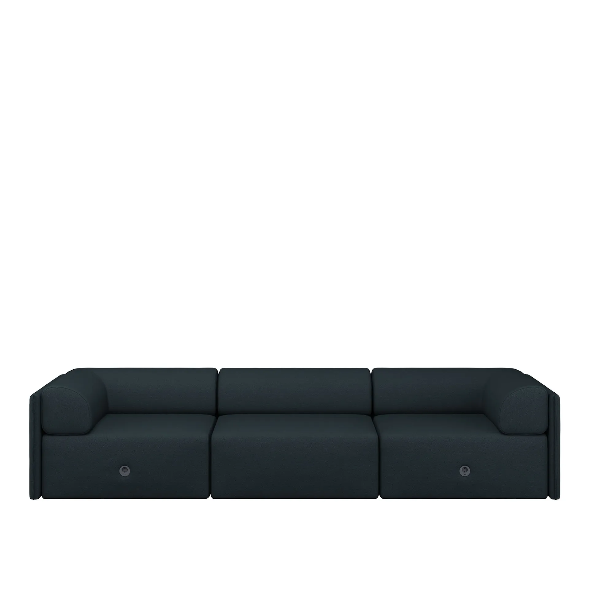 Palo Block 3-seater Sofa Low Back with Armrests - Hem - NO GA