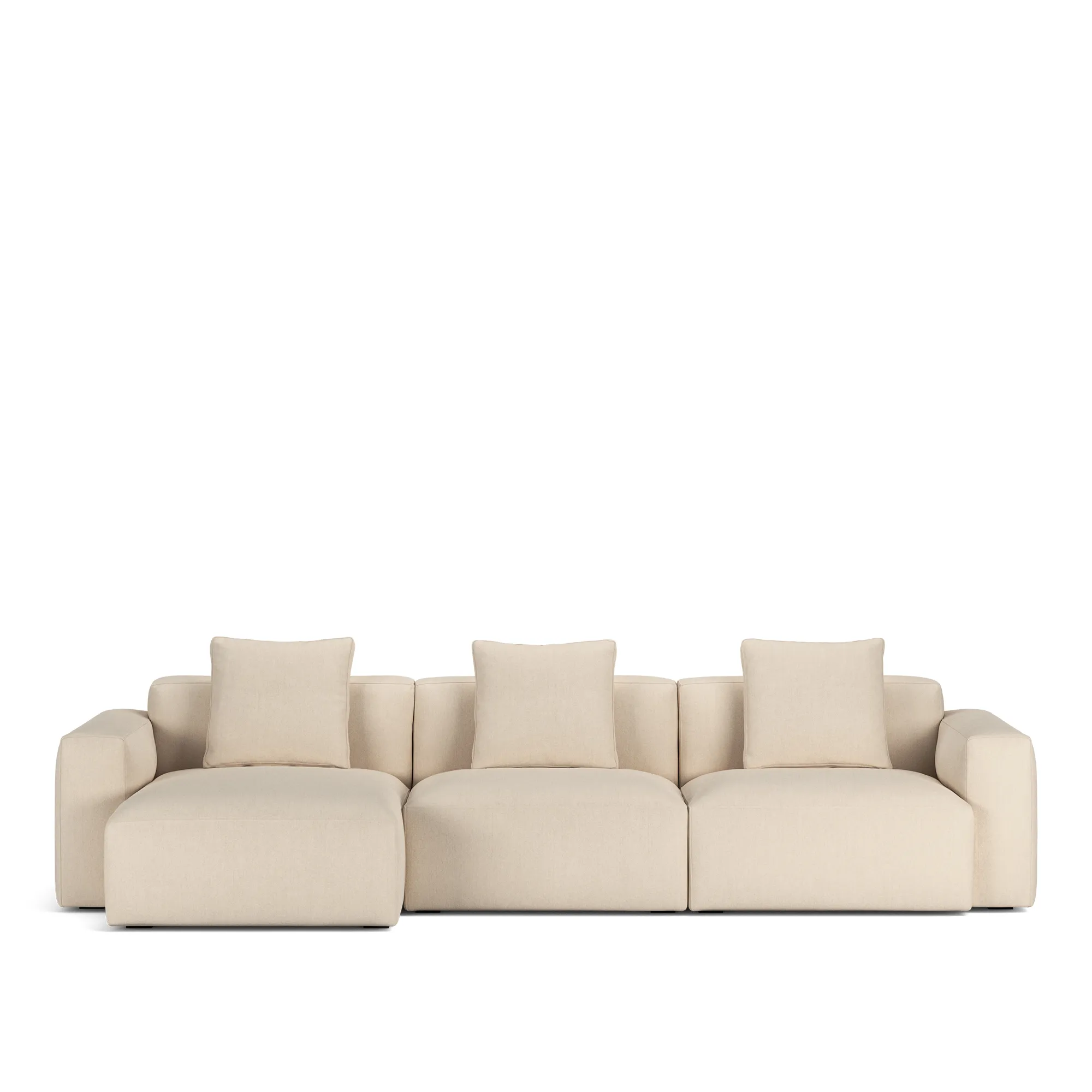 Brick 3-seters sofa sjeselong venstre - 10
