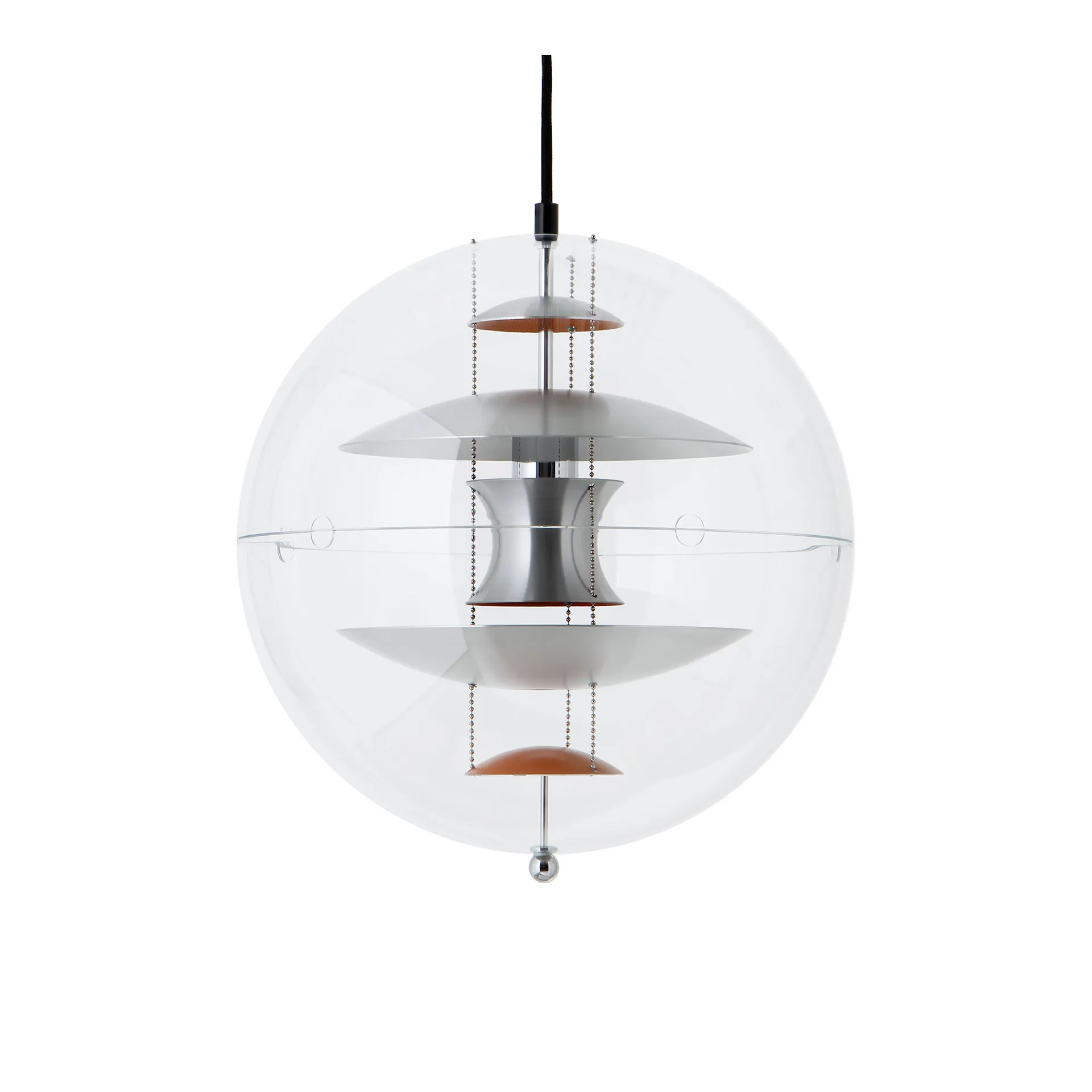 VP Globe Brushed Alu Pendant - Verpan - Verner Panton - NO GA