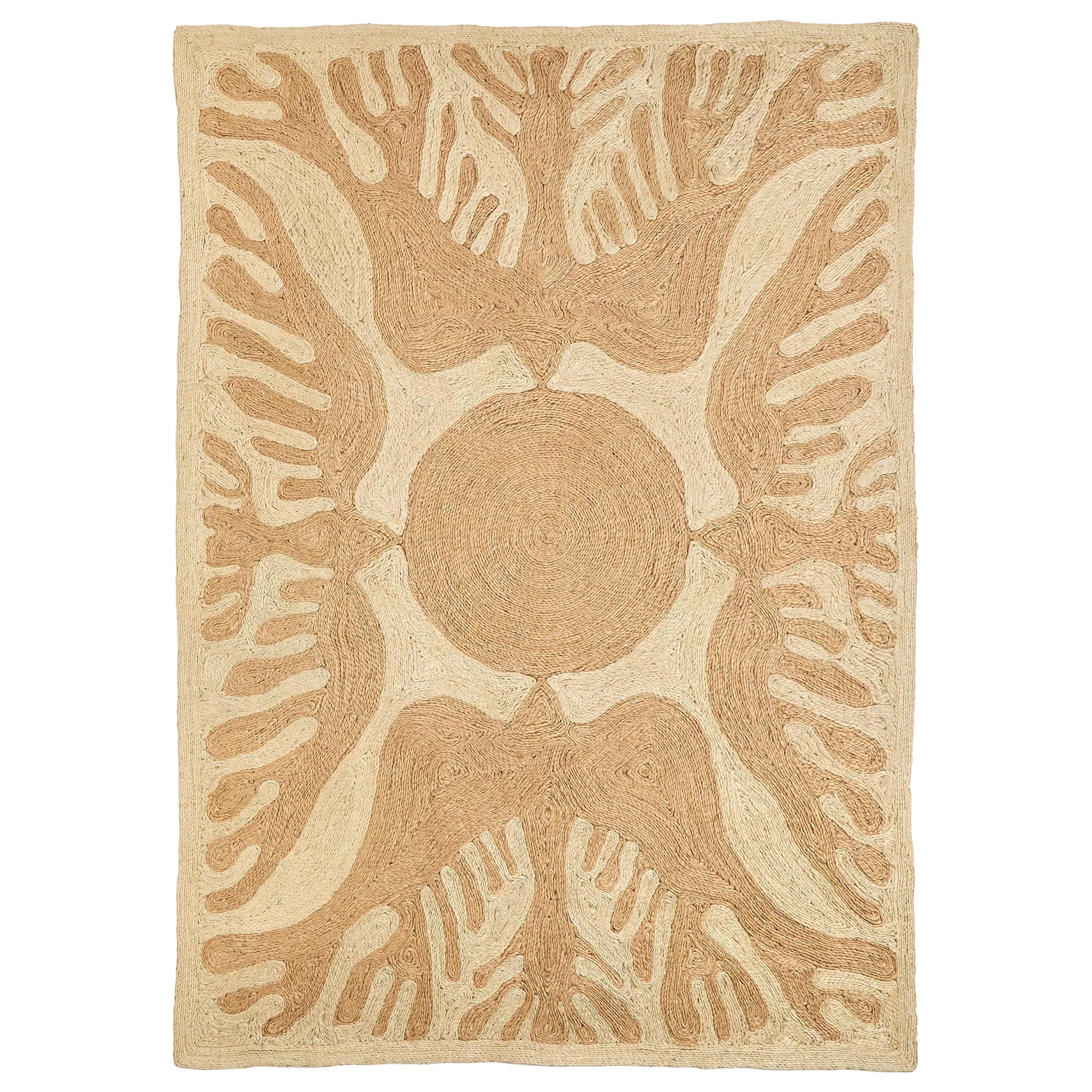 Lucia Eames Sunbirds Natural juteteppe - 1