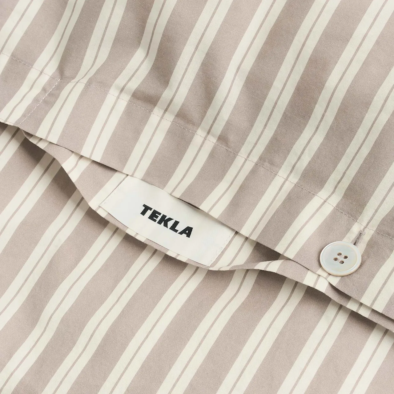Percale Clay Stripes dynetrekk