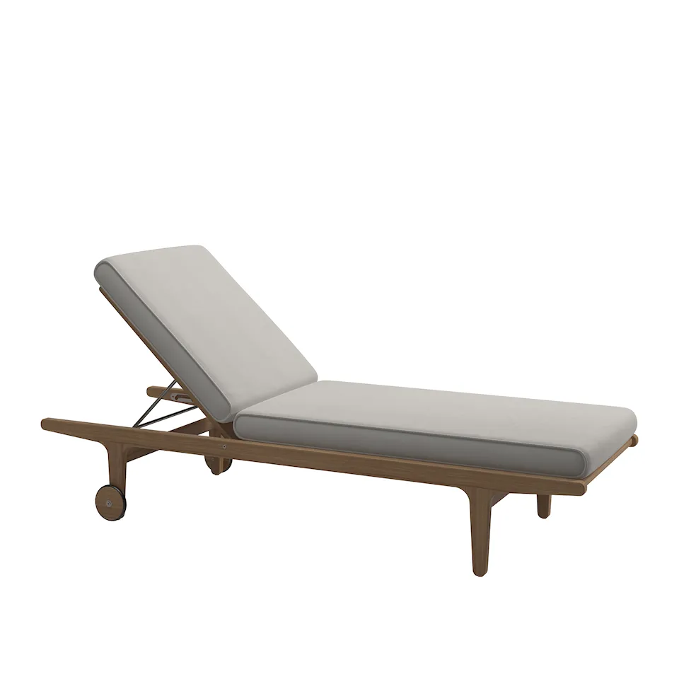 Bay Lounger, Anthracite Sling, Kat.B Blend Linen