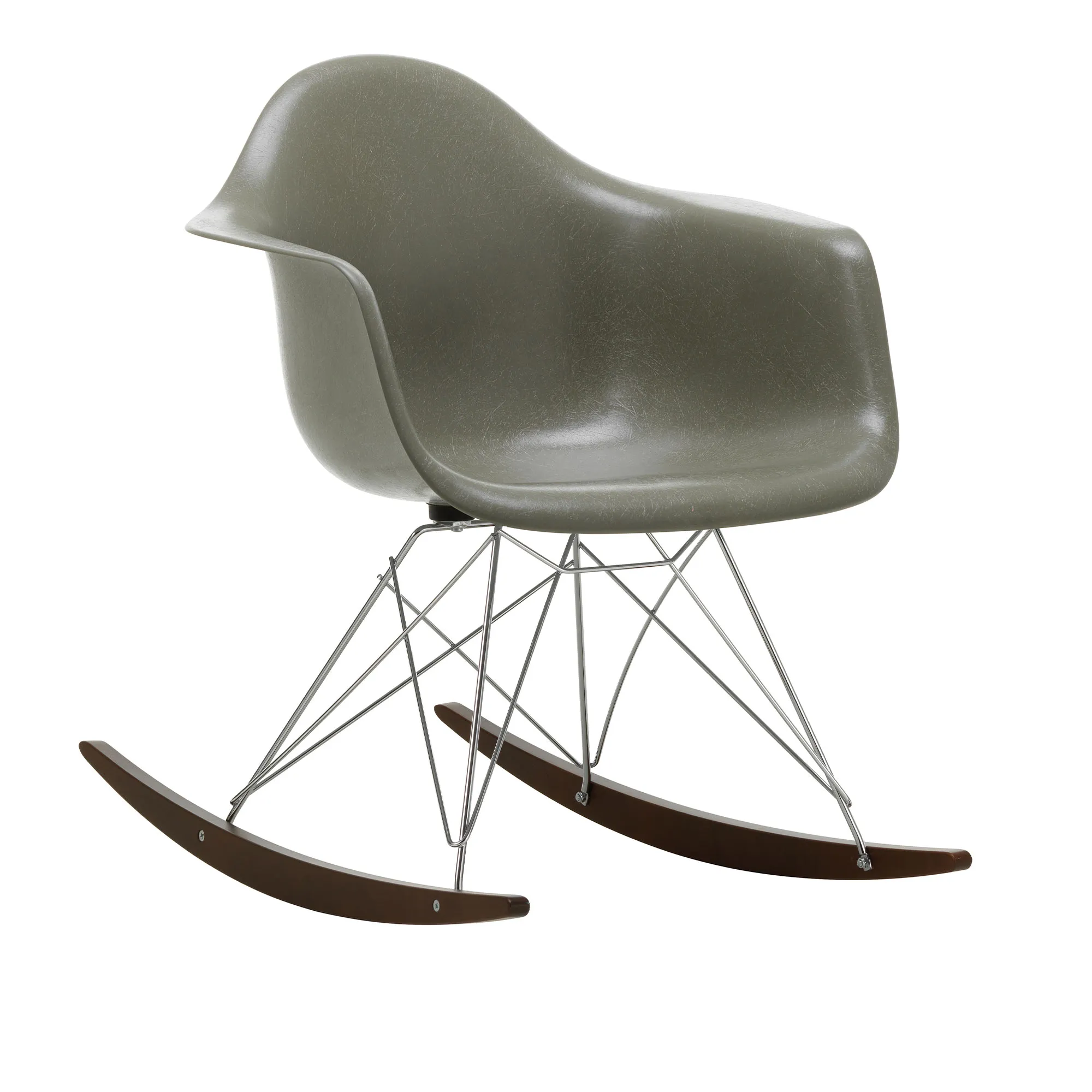 Eames Fiberglass Armchair RAR gyngestol - 1