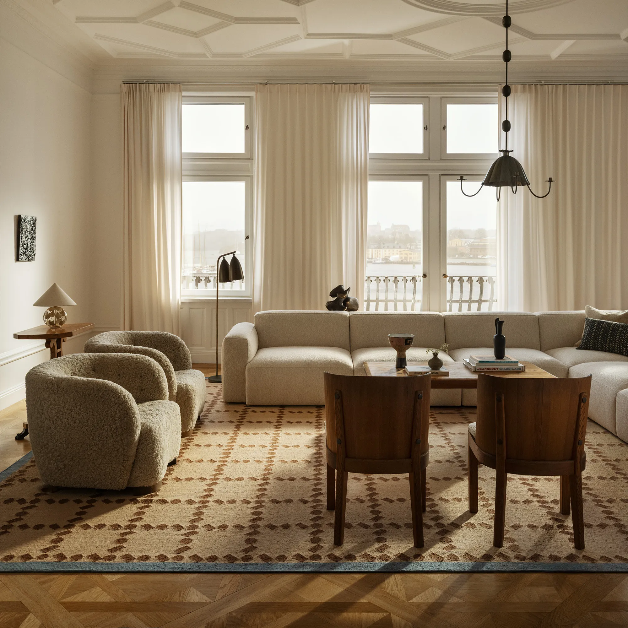 Brick 3-seters sofa sjeselong åpen ende høyre - 11