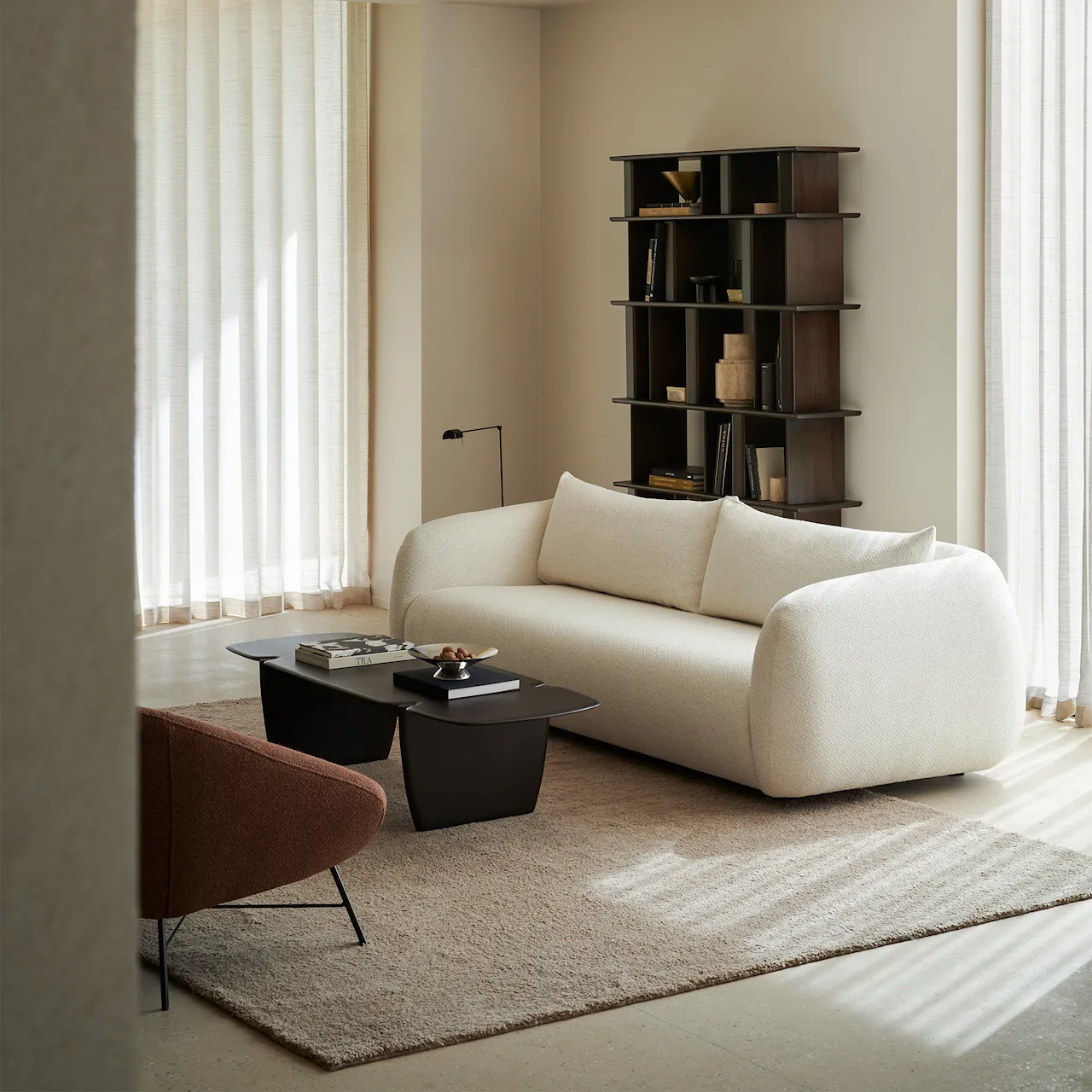 Contour 3-seters sofa