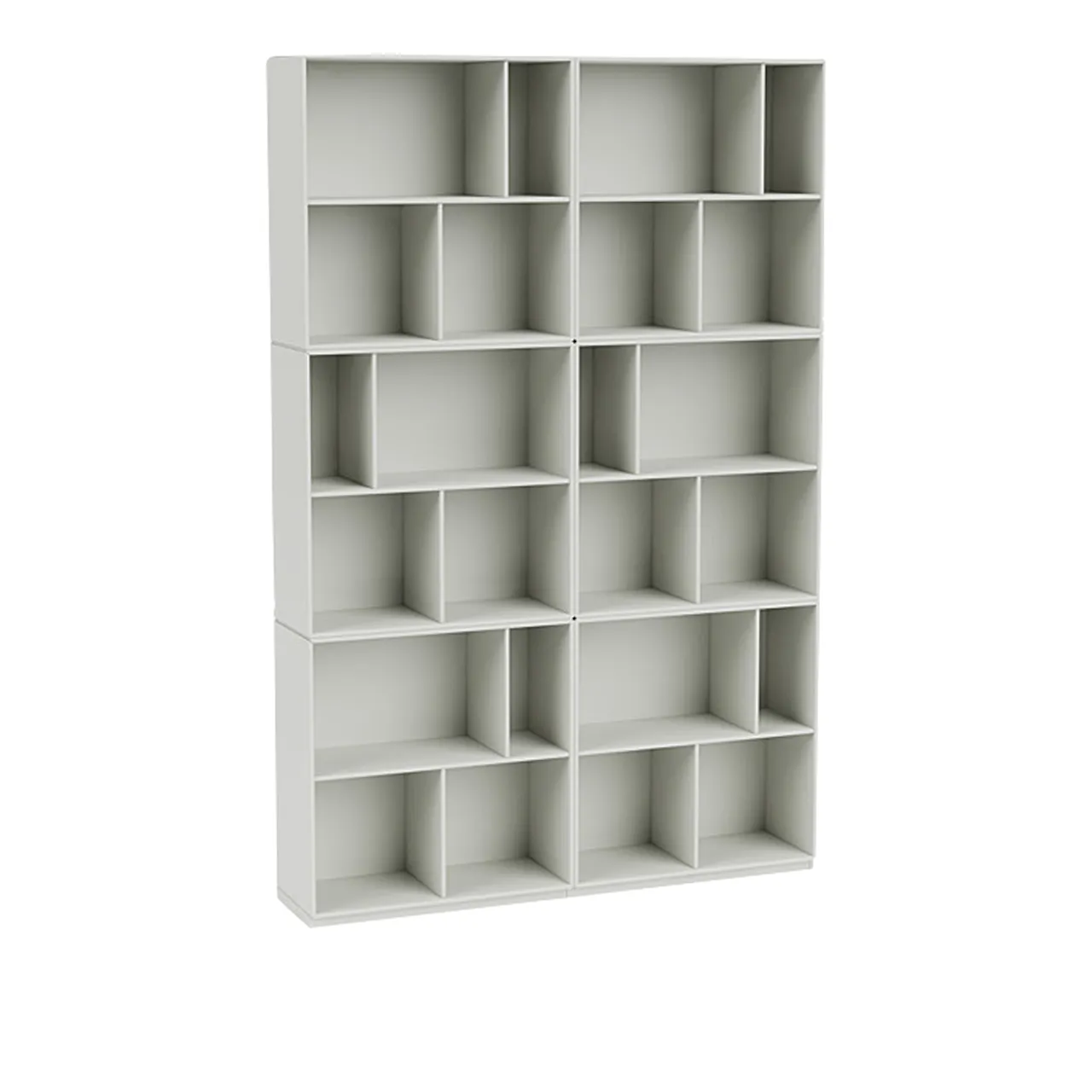 Read Spacious Bookshelf, Plinth H3 cm - Fennel