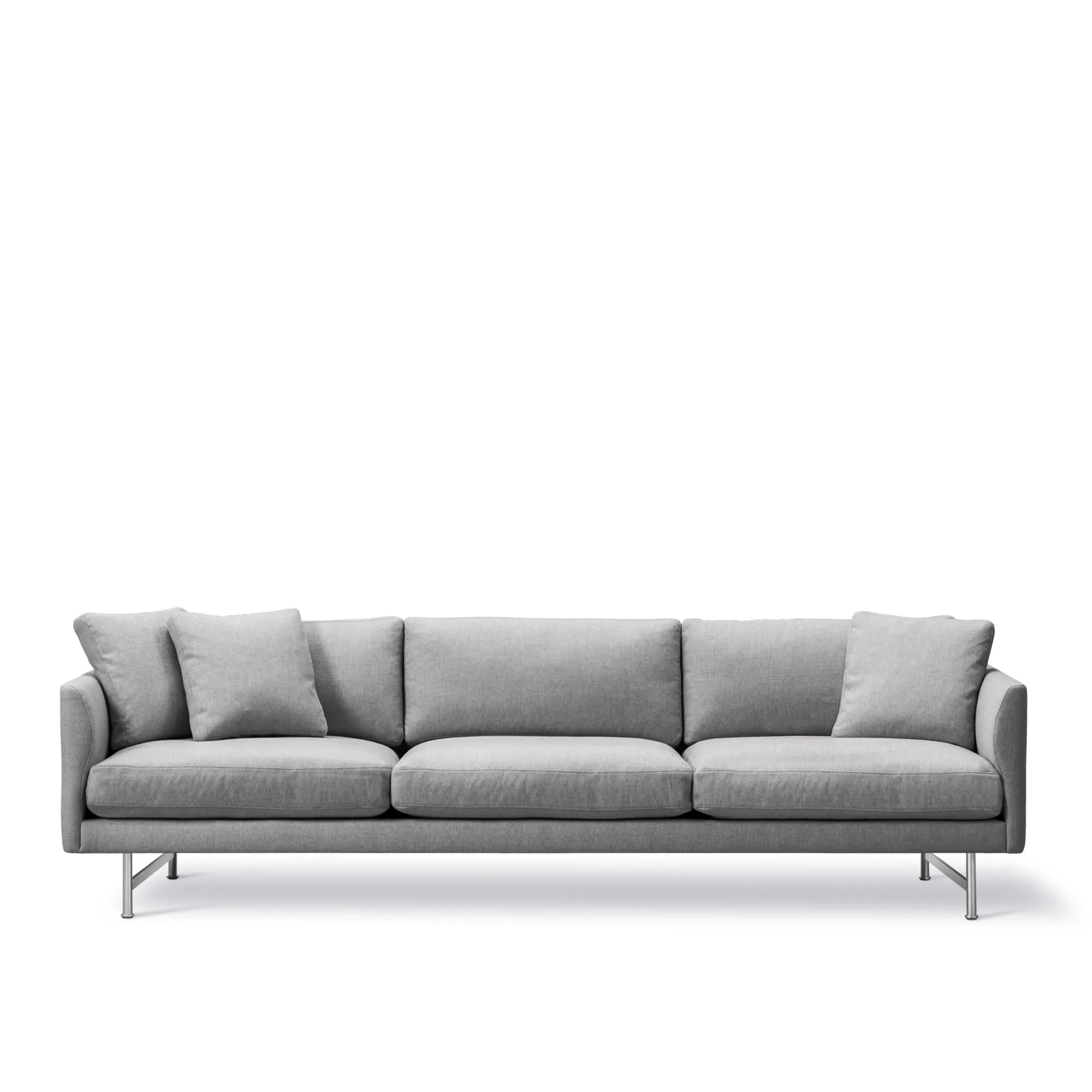 Calmo 3-seters sofa matt krom - 1