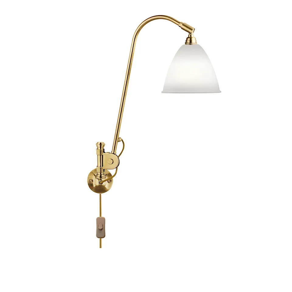 Bestlite BL6 vegglampe messing