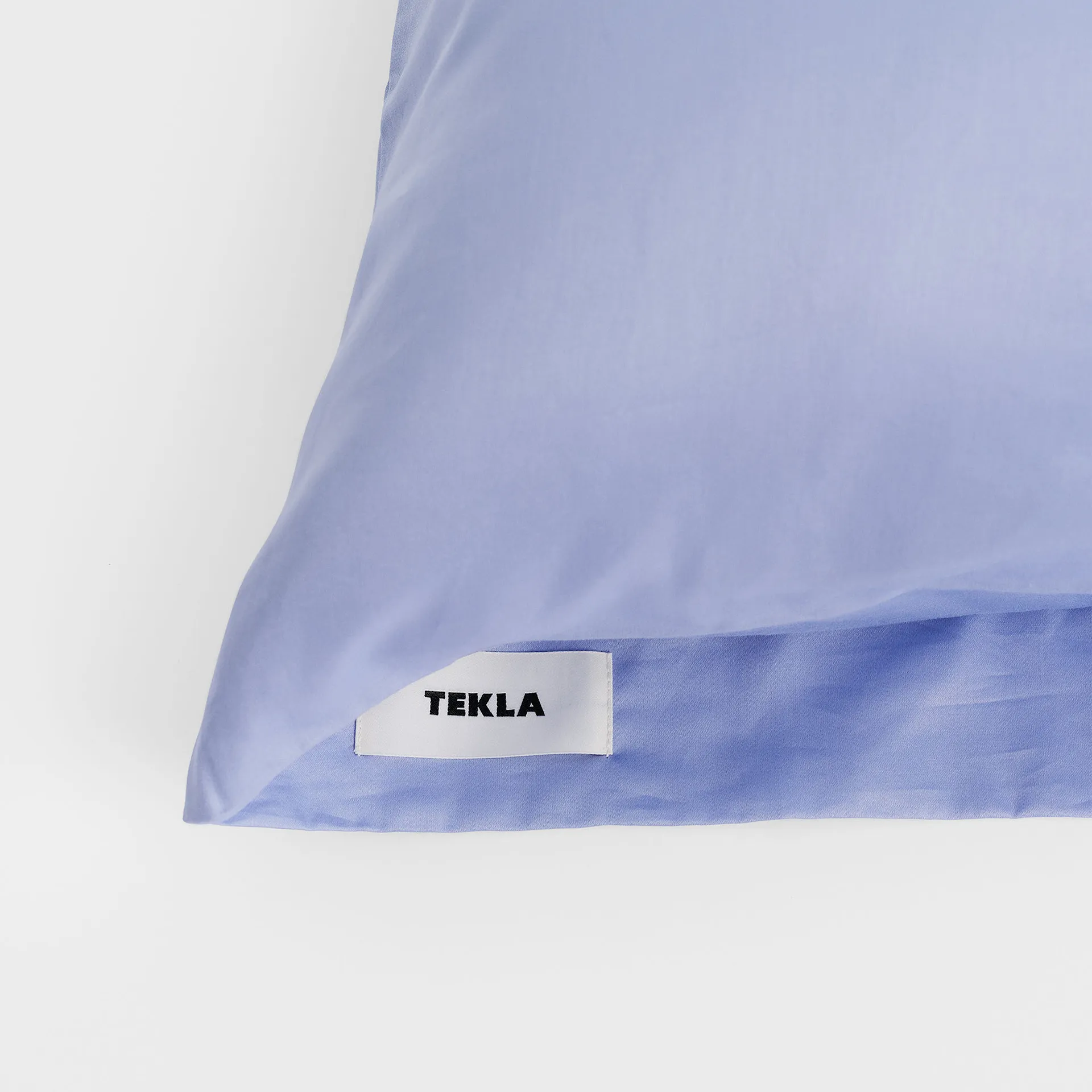 Cotton Sateen Pillow Shams Solid Evening Blue - TEKLA - NO GA