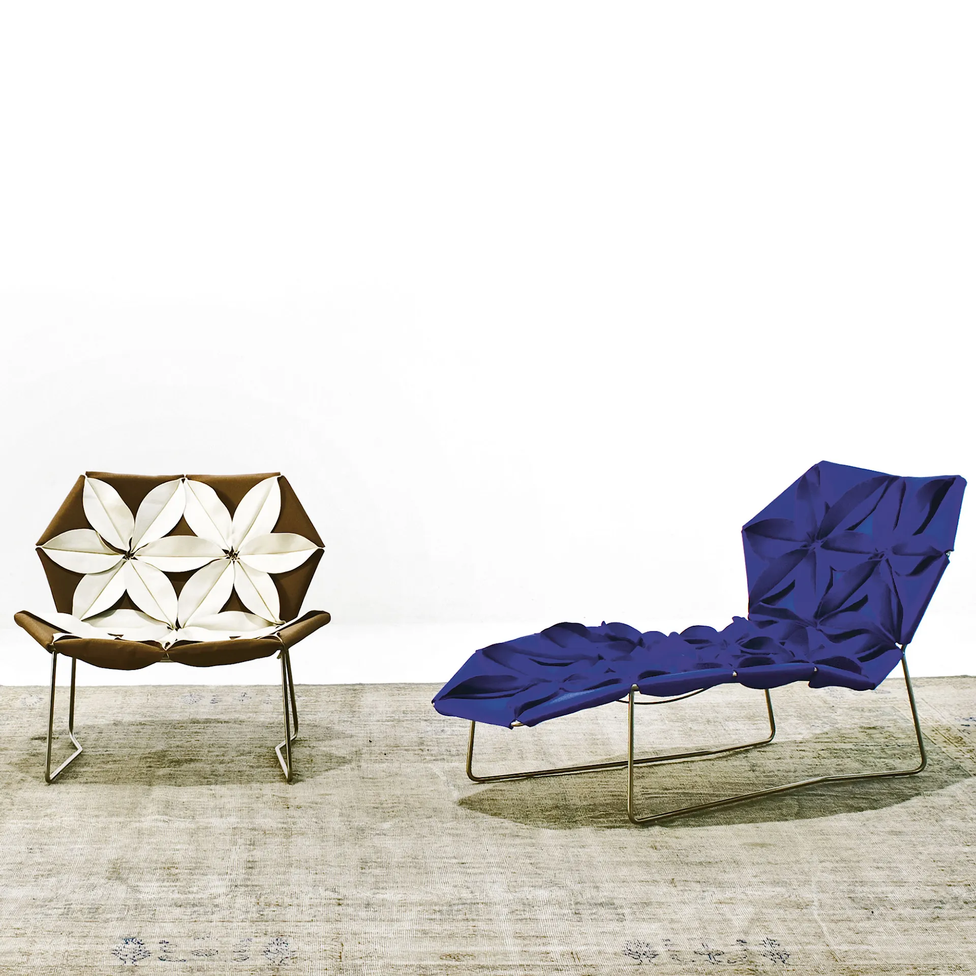 Antibodi Armchair With Flowers - Moroso - Patricia Urquiola - NO GA