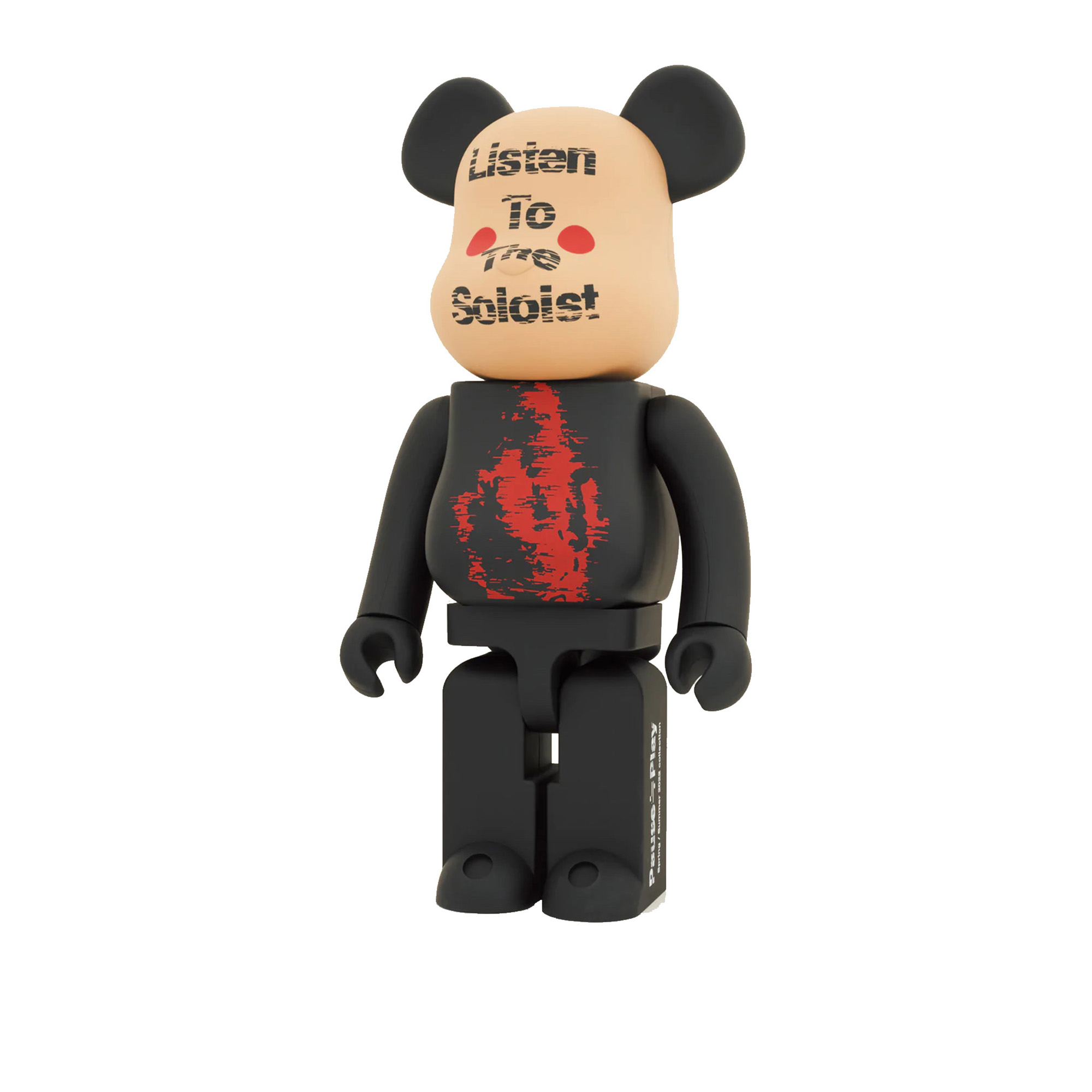 Bearbrick One Cut Of The Dead 100% Black