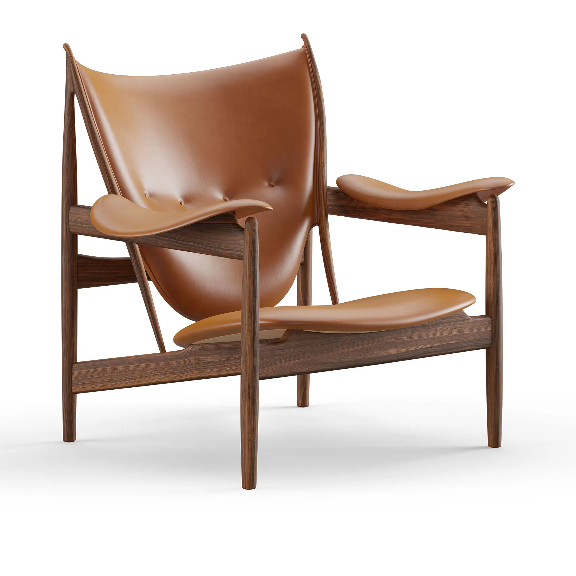 Chieftain stol Oiled Walnut - 1