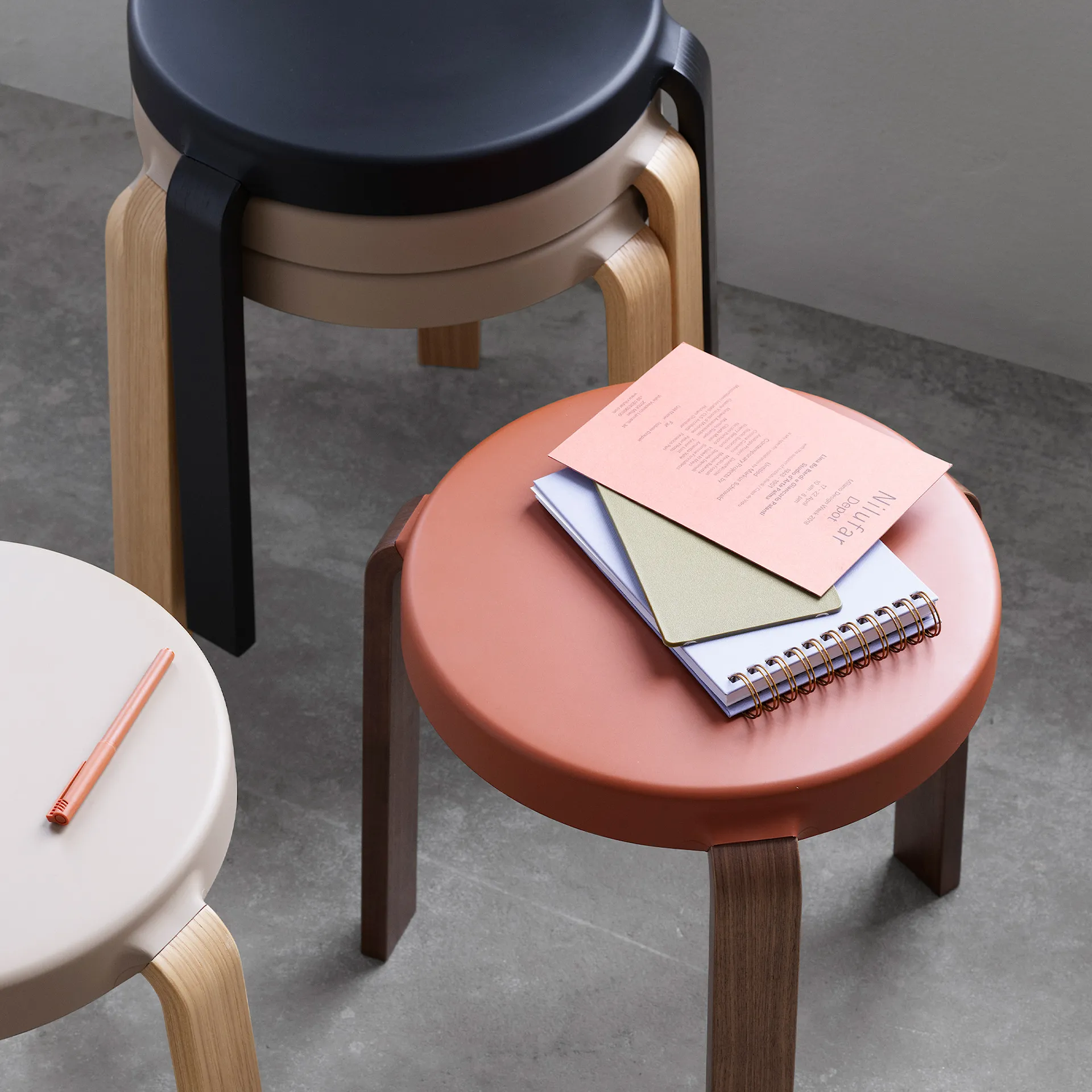 Tap Stool Oak - Normann Copenhagen - NO GA