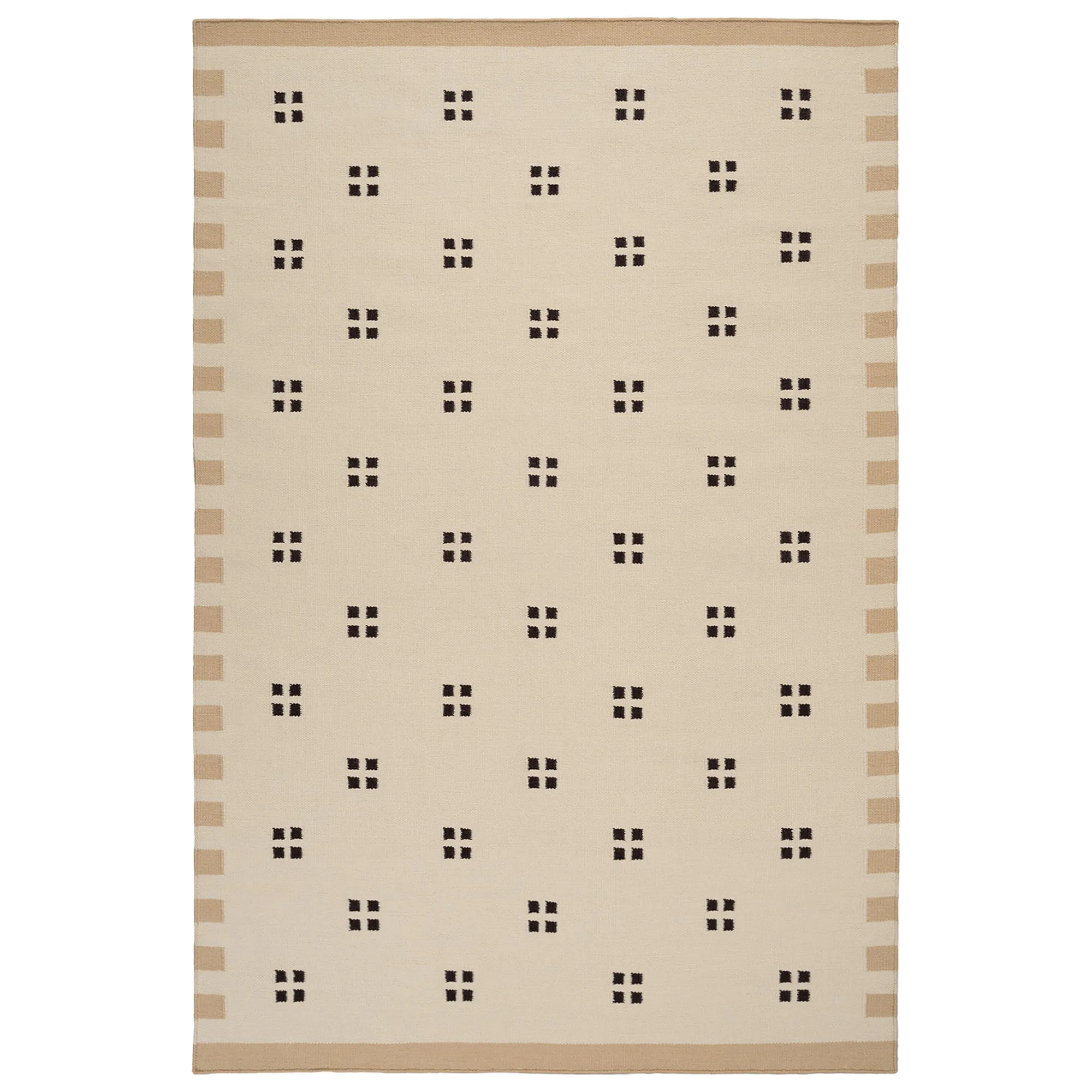 Pierce Beige/Orange ullteppe - 1