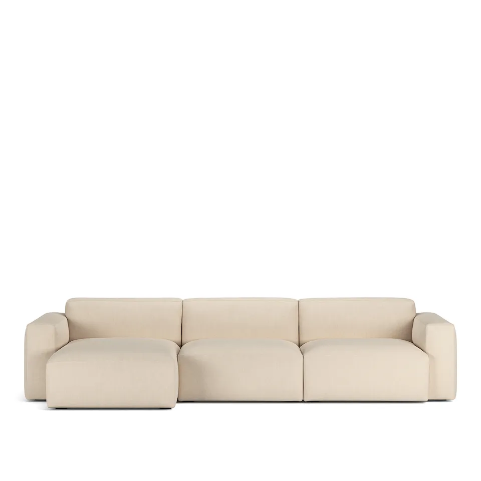 Brick 3-seters sofa sjeselong venstre